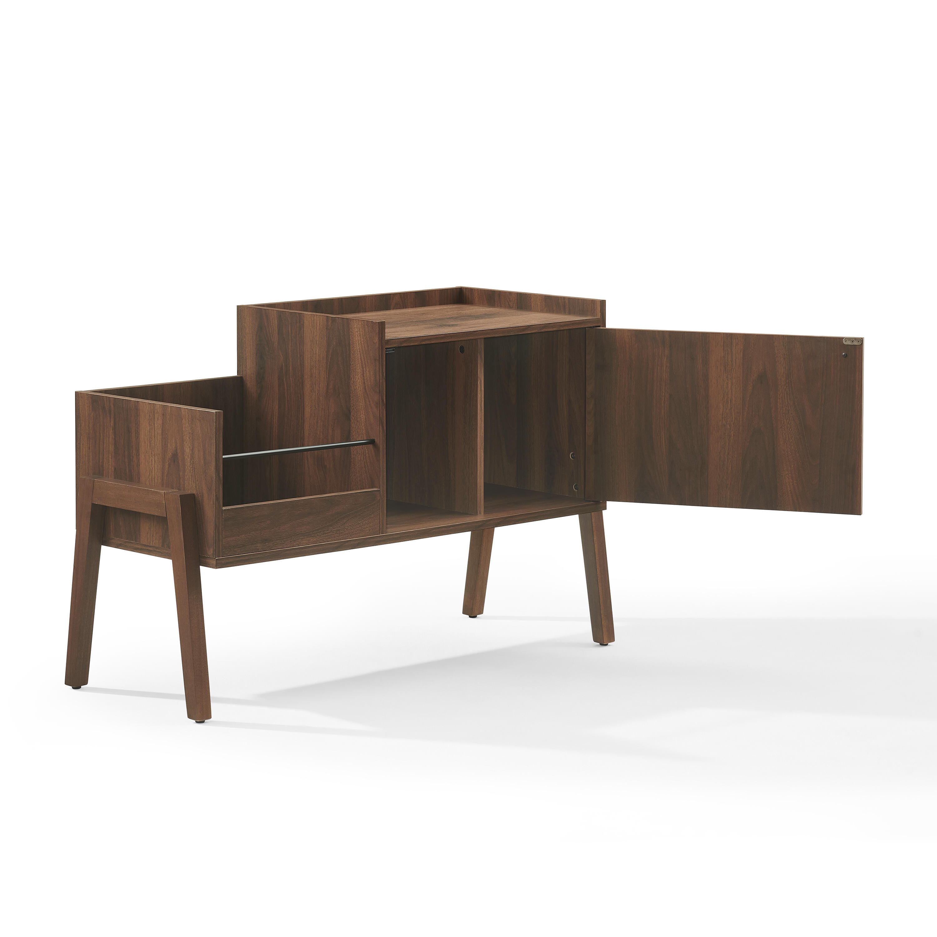 Crosley Furniture Luna 38" Record Player Cabinet, , large