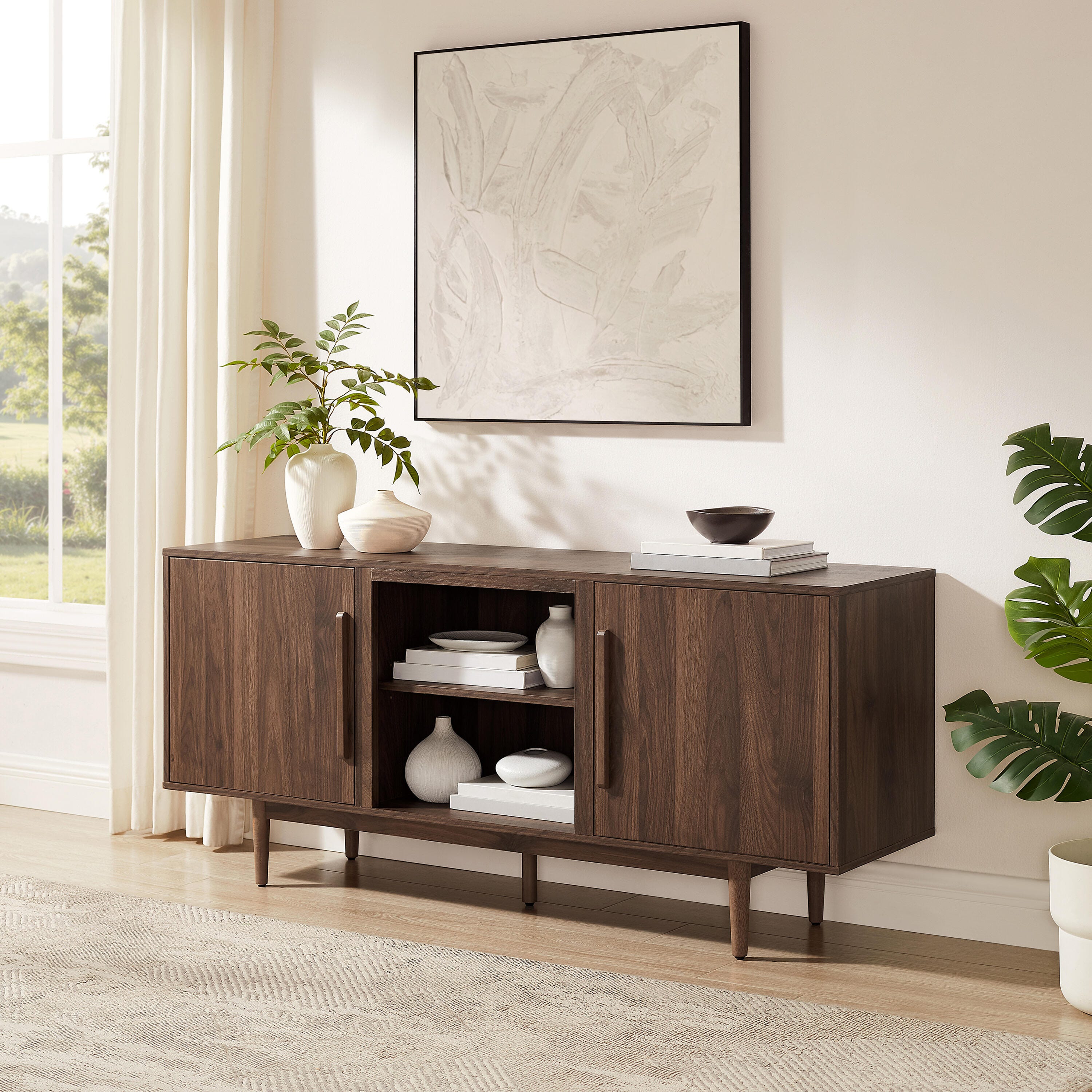 Crosley Furniture Liam 60" TV Stand, , rollover