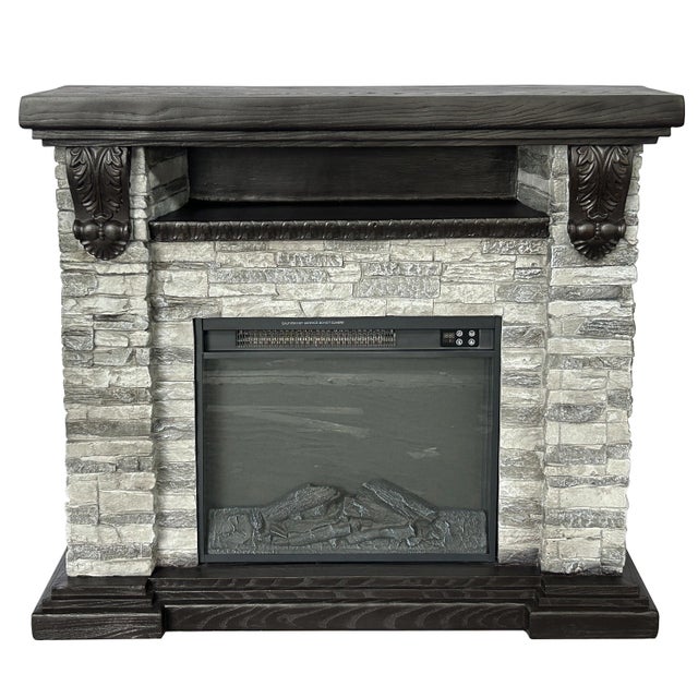 Joy River 45" Mantel with Electric Fireplace