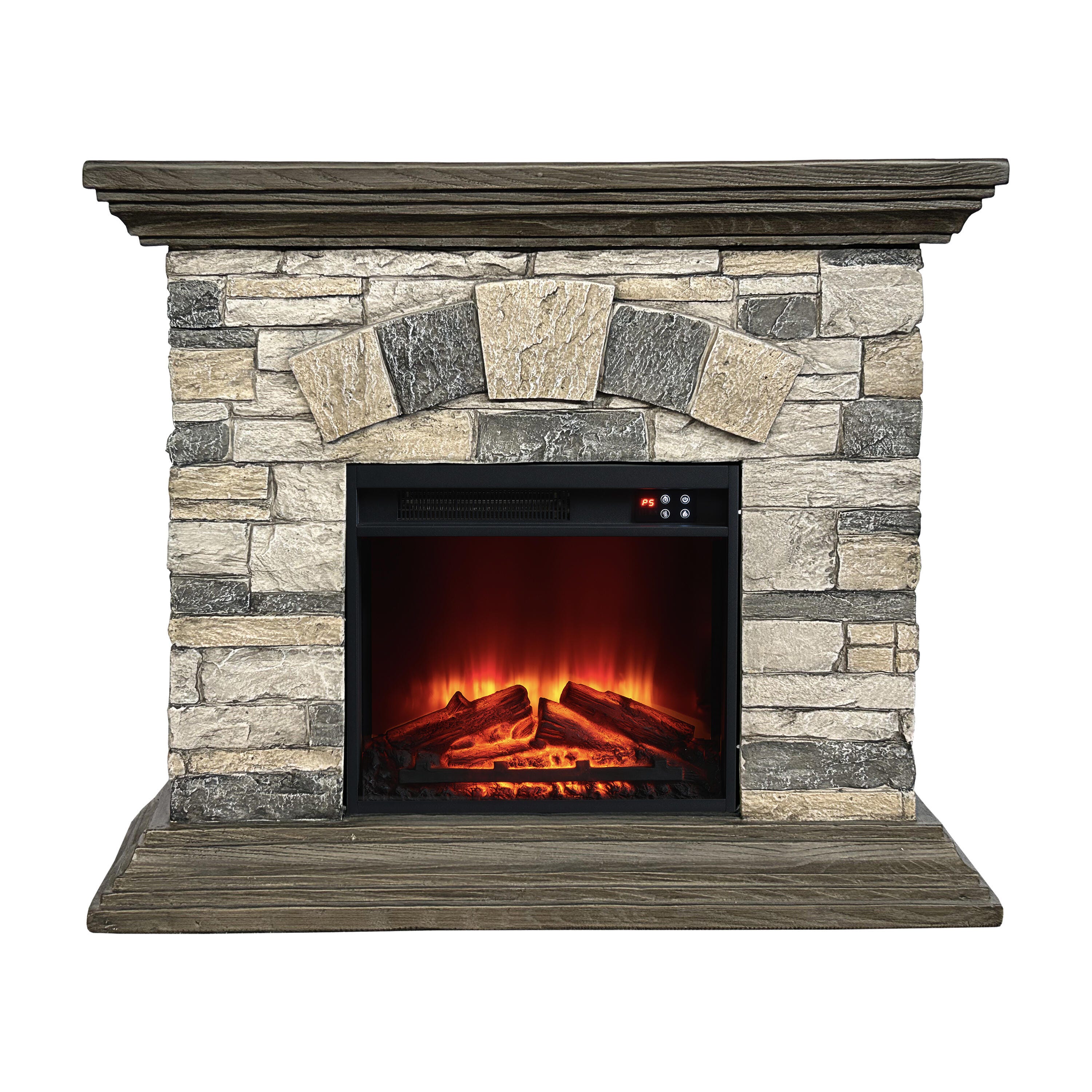 Joy River 40" Mantel with Color Changing Electric Fireplace