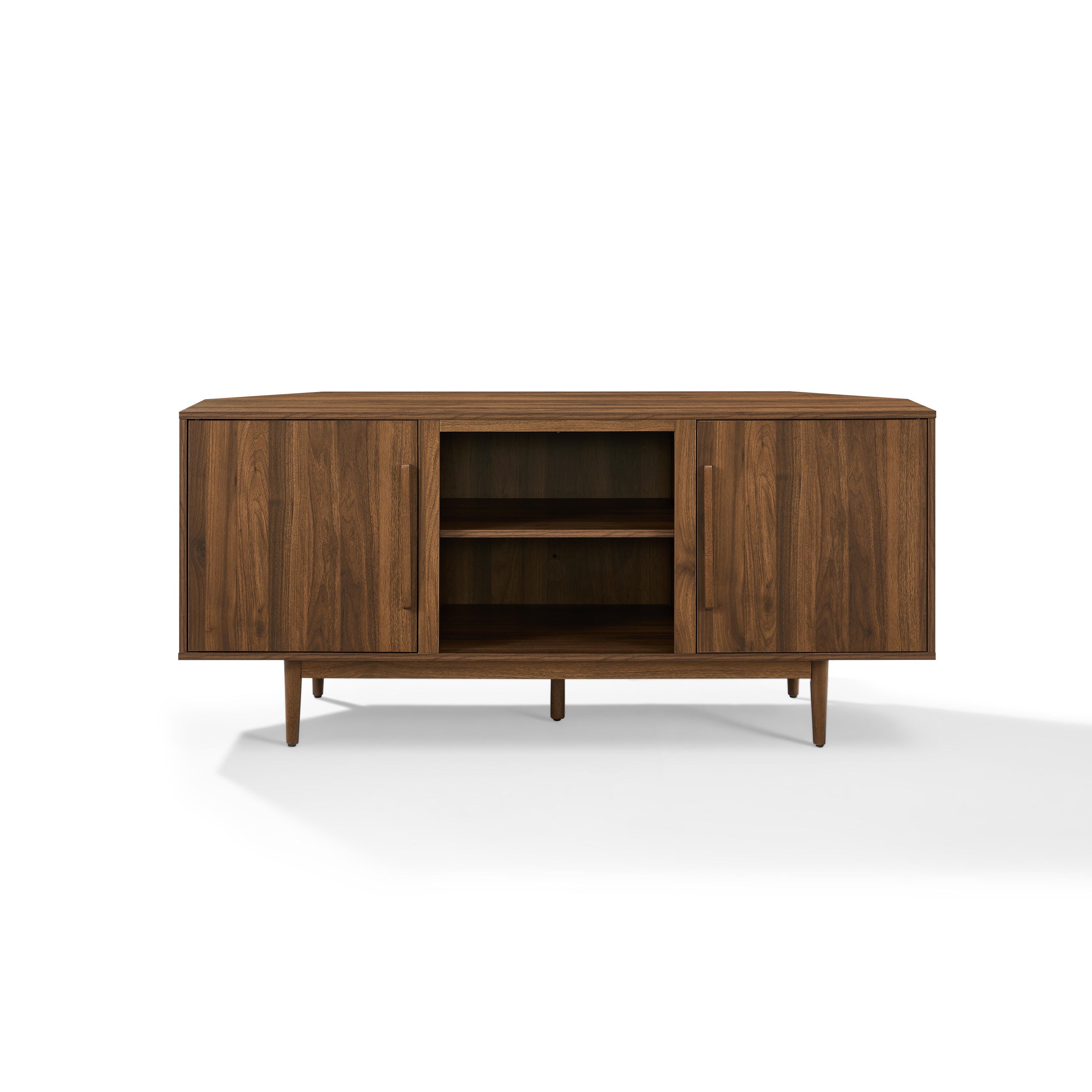 Crosley Furniture Liam 58" Corner TV Stand, , large