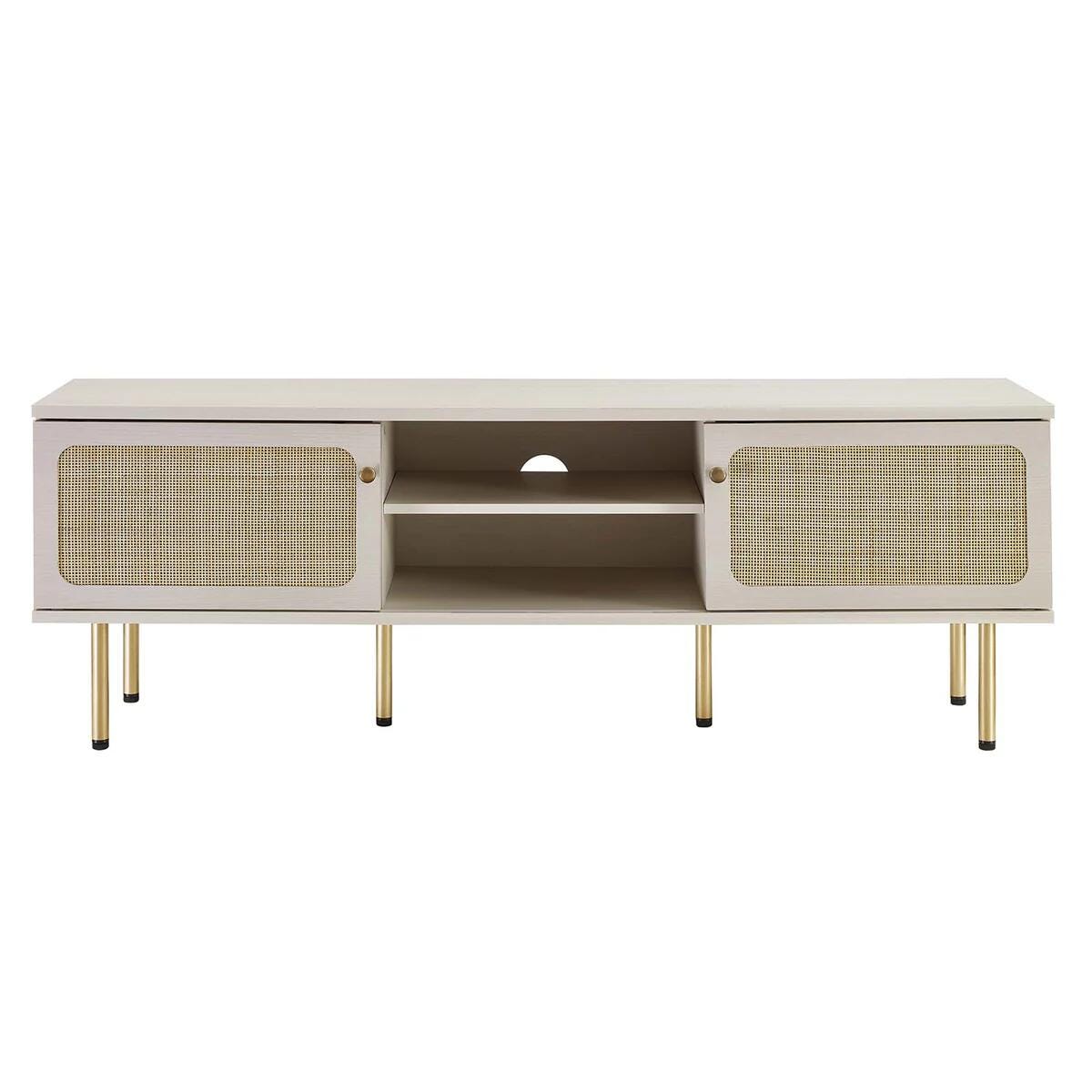 Modway Cambria 59"  TV Stand, White, large