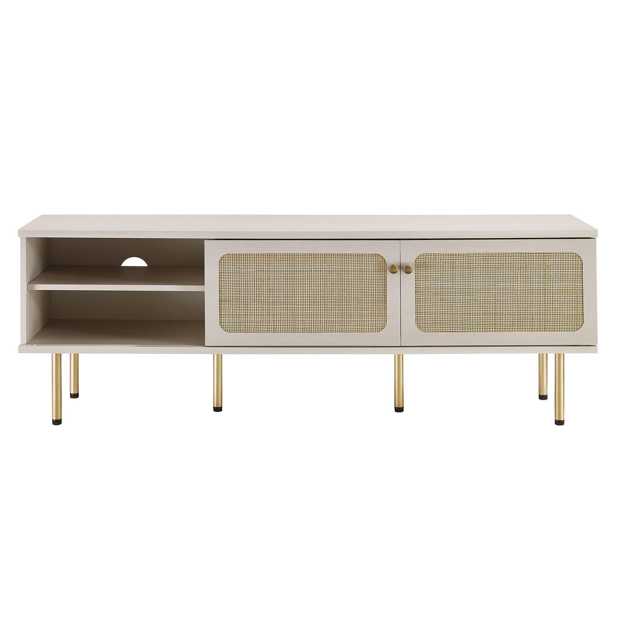 Modway Cambria 59"  TV Stand, White, large