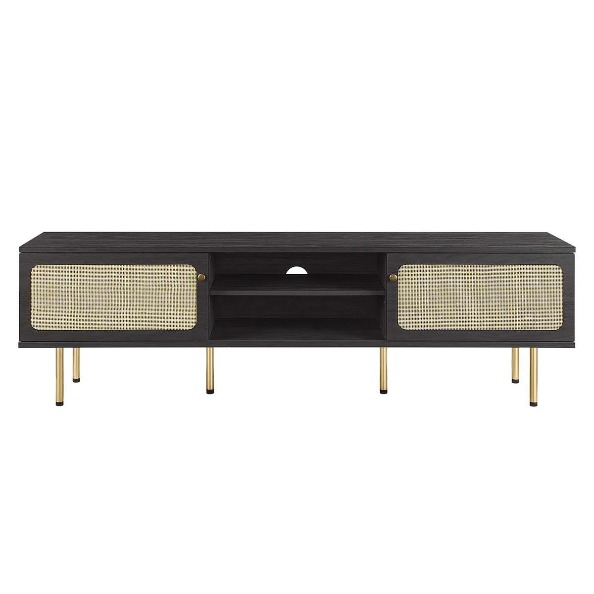 Modway Cambria 70"  TV Stand, Black, large