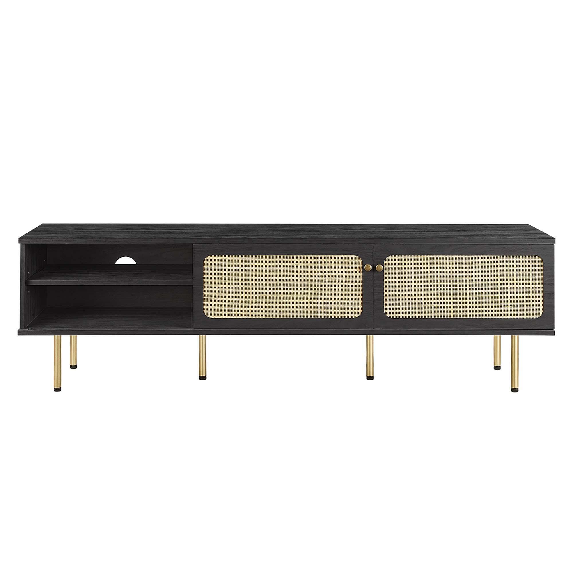 Modway Cambria 70"  TV Stand, Black, large