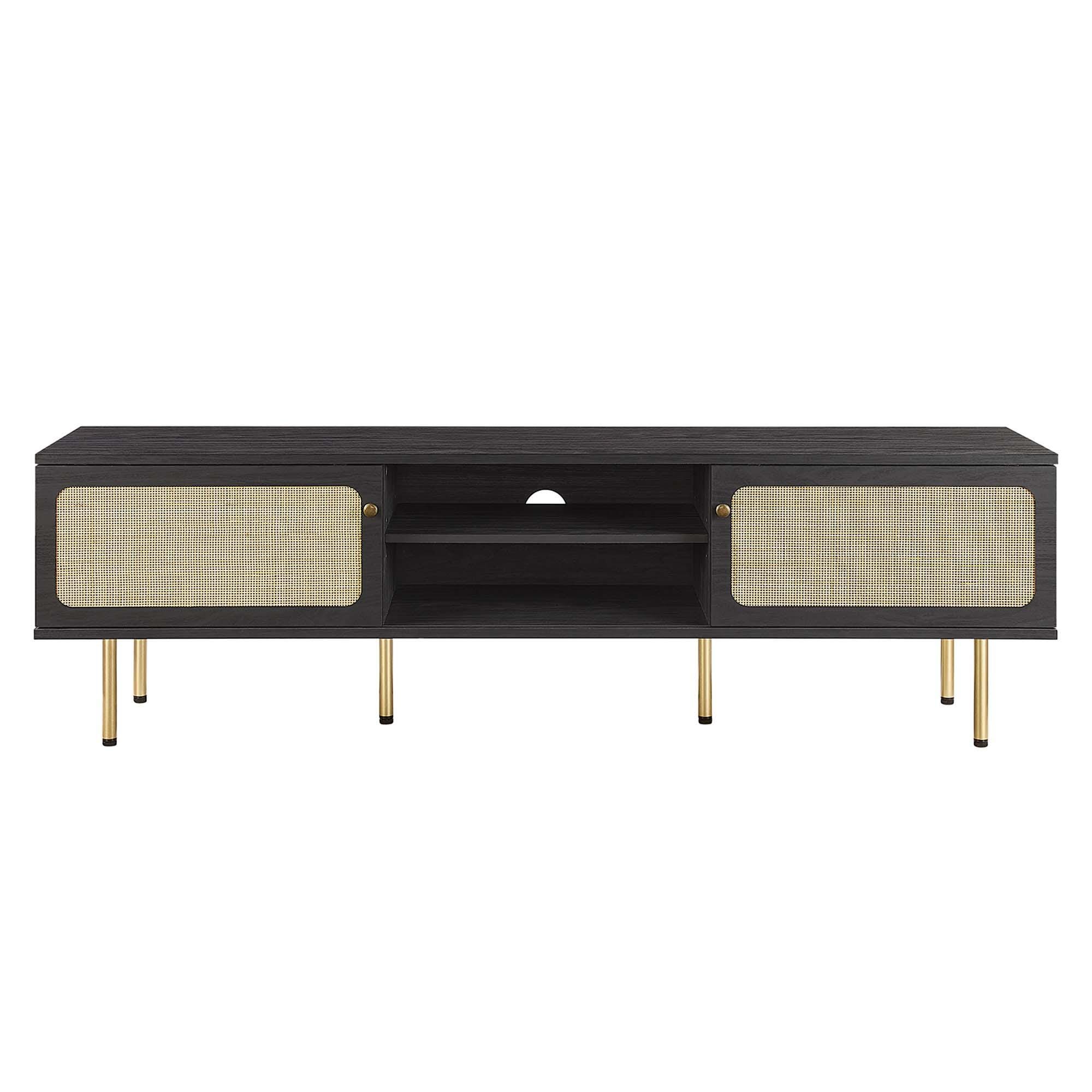Modway Cambria 70"  TV Stand, Black, large