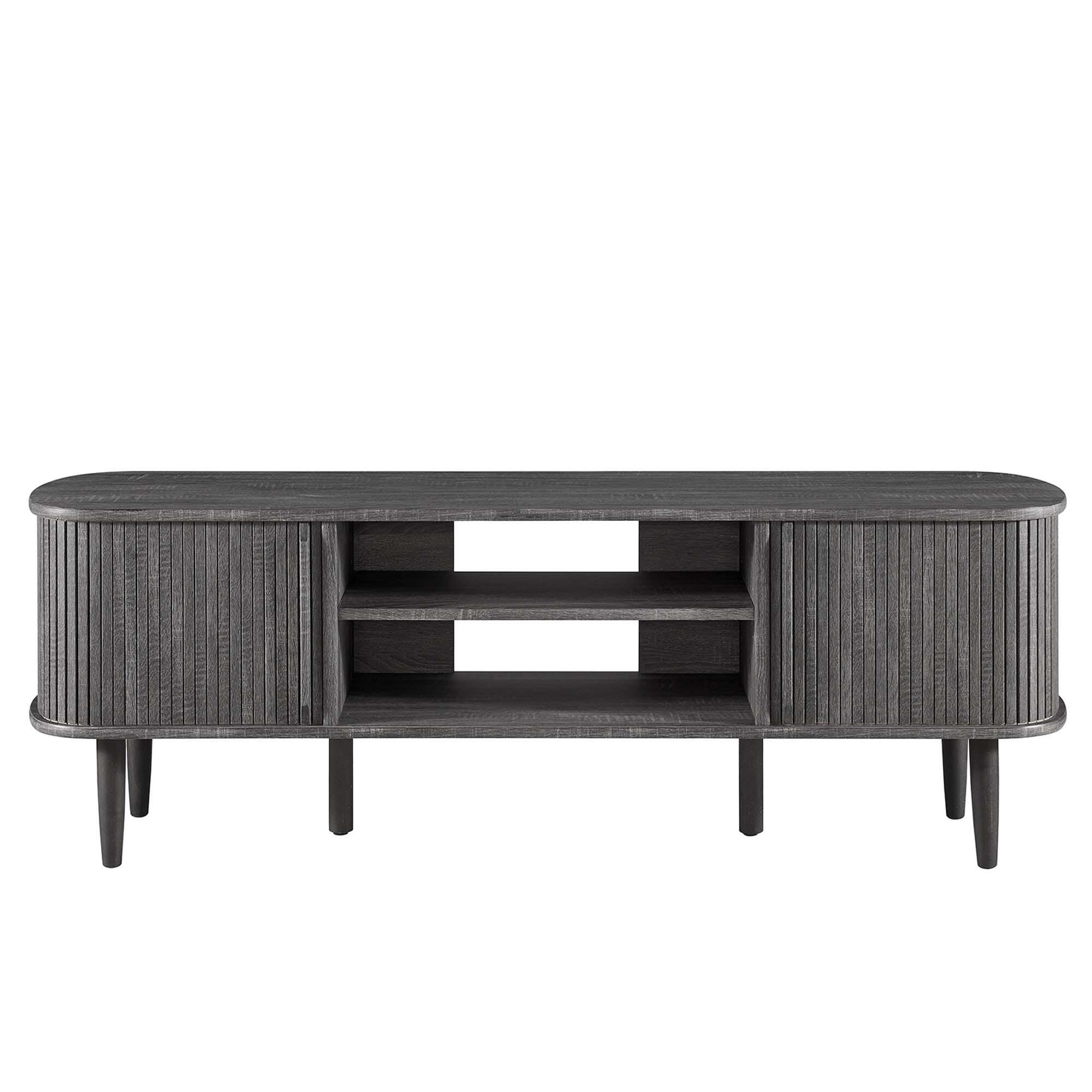 Modway Contour 55"  TV Stand, Charcoal, large