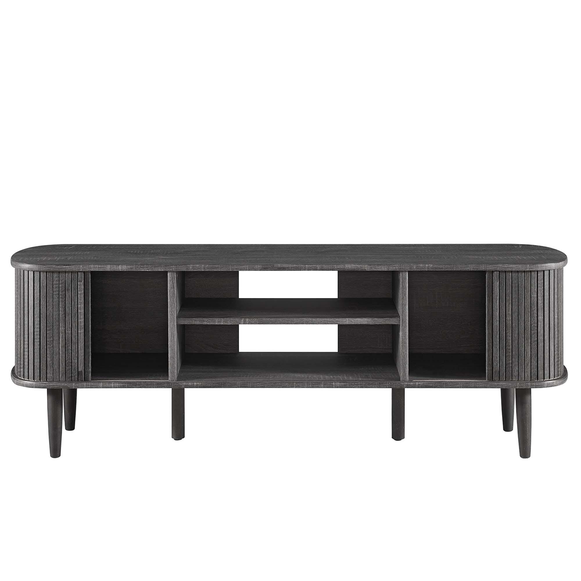 Modway Contour 55"  TV Stand, Charcoal, large