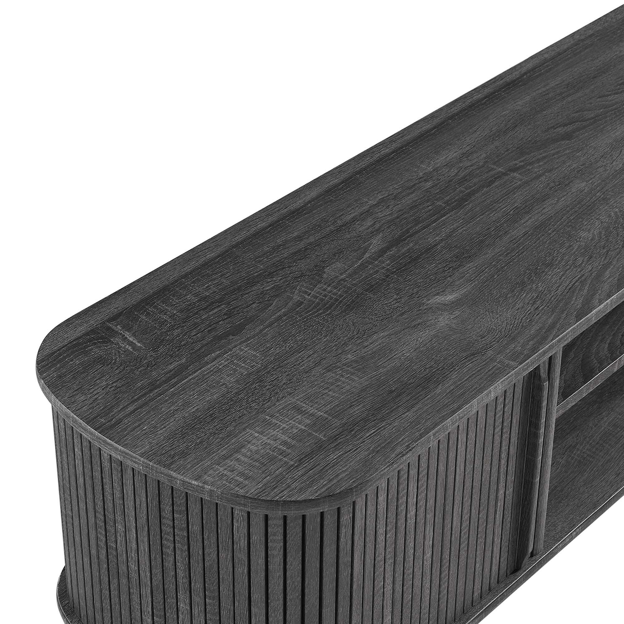 Modway Contour 55"  TV Stand, Charcoal, large