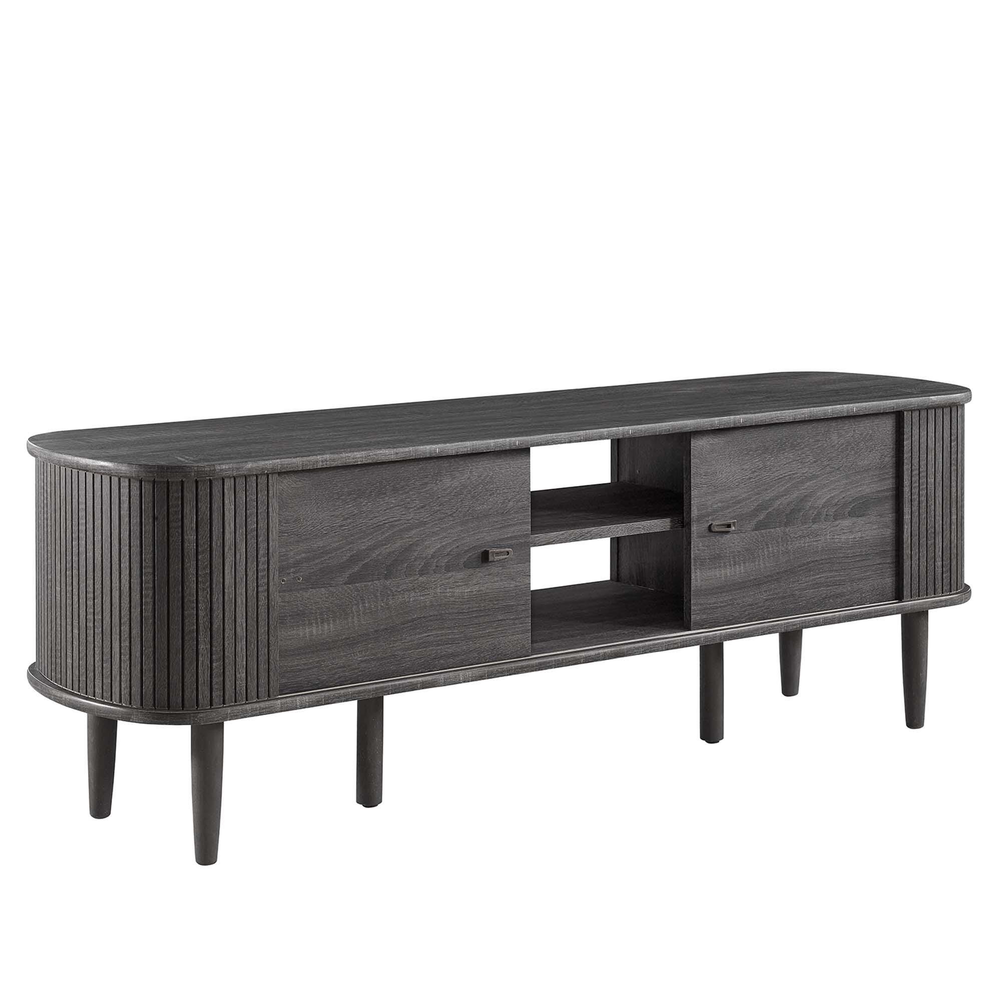 Modway Contour 55"  TV Stand, Charcoal, large