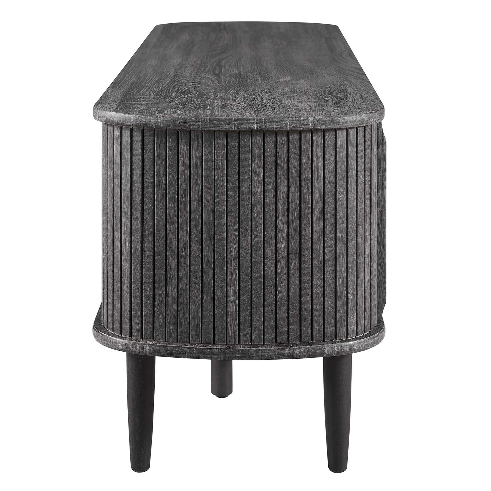Modway Contour 55"  TV Stand, Charcoal, large