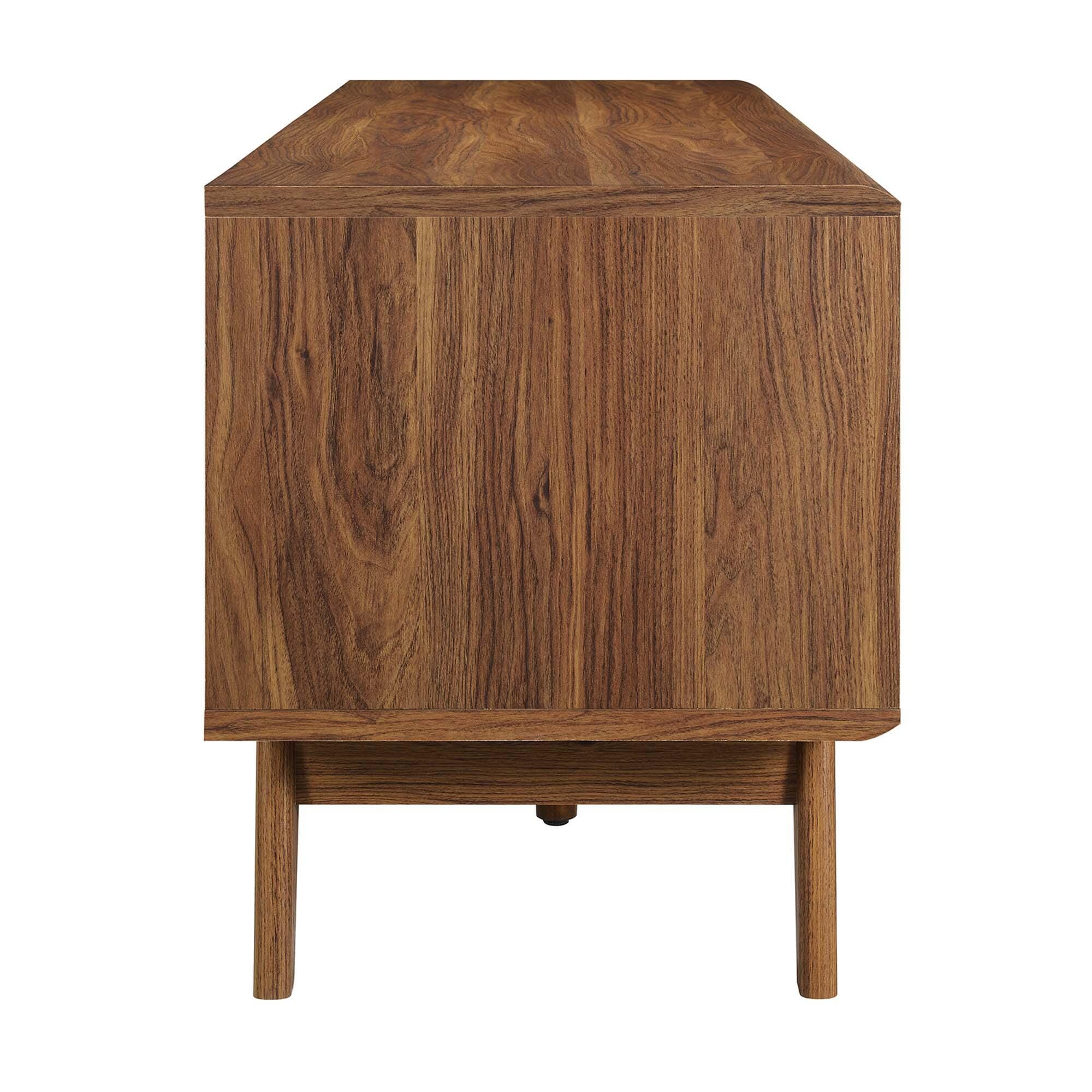Modway Iterate 59"  TV Stand, Walnut, large