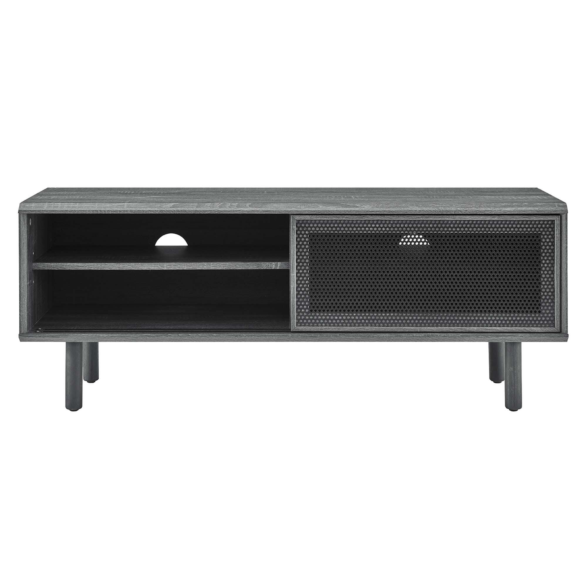 Modway Kurtis 47"  TV Stand, Charcoal, large