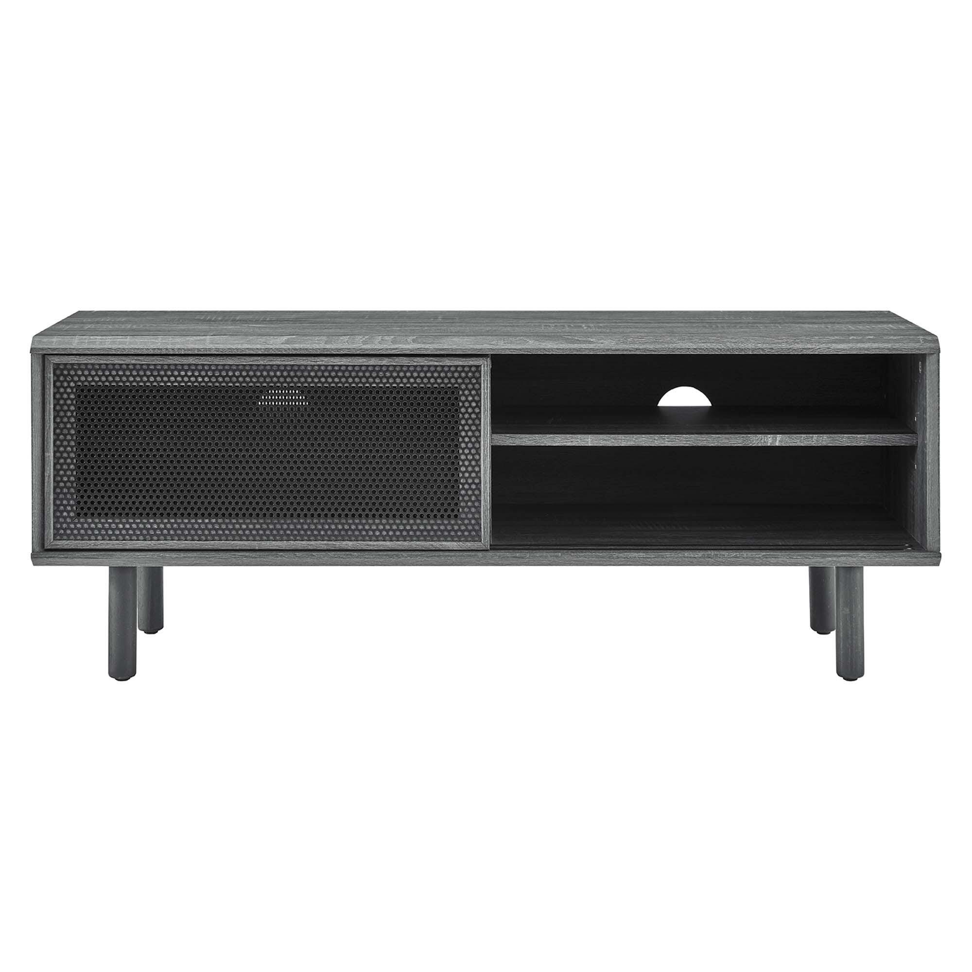 Modway Kurtis 47"  TV Stand, Charcoal, large