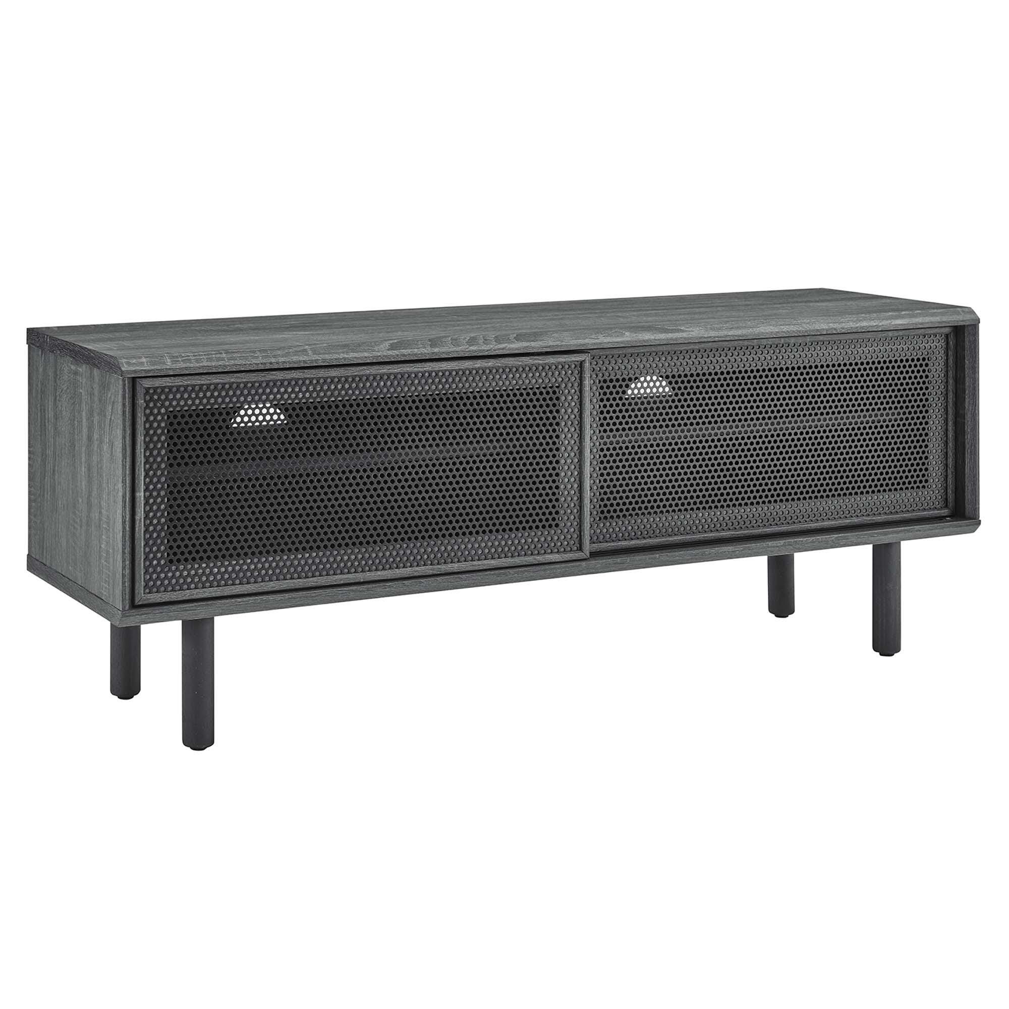 Modway Kurtis 47"  TV Stand, Charcoal, large
