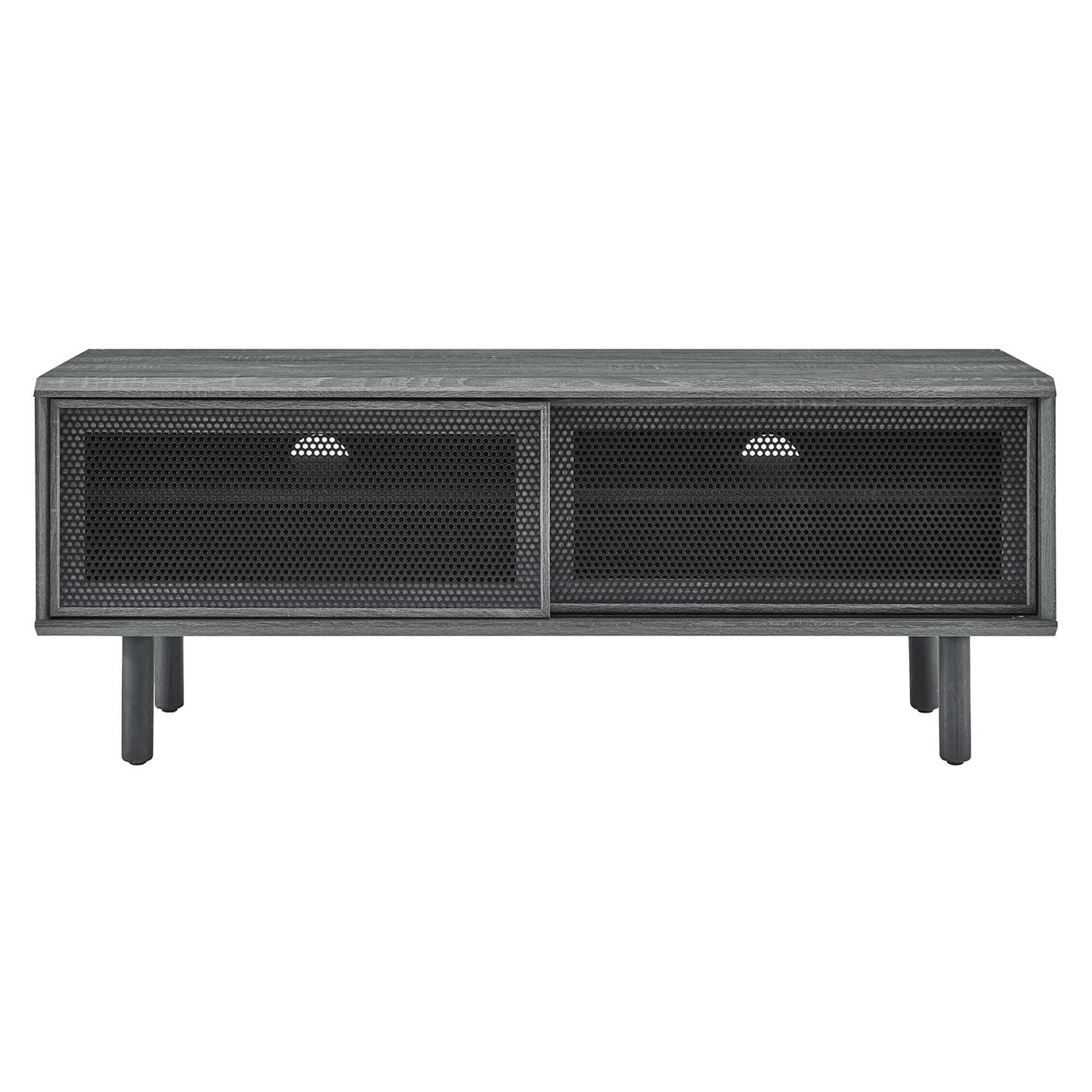 Modway Kurtis 47"  TV Stand, Charcoal, large