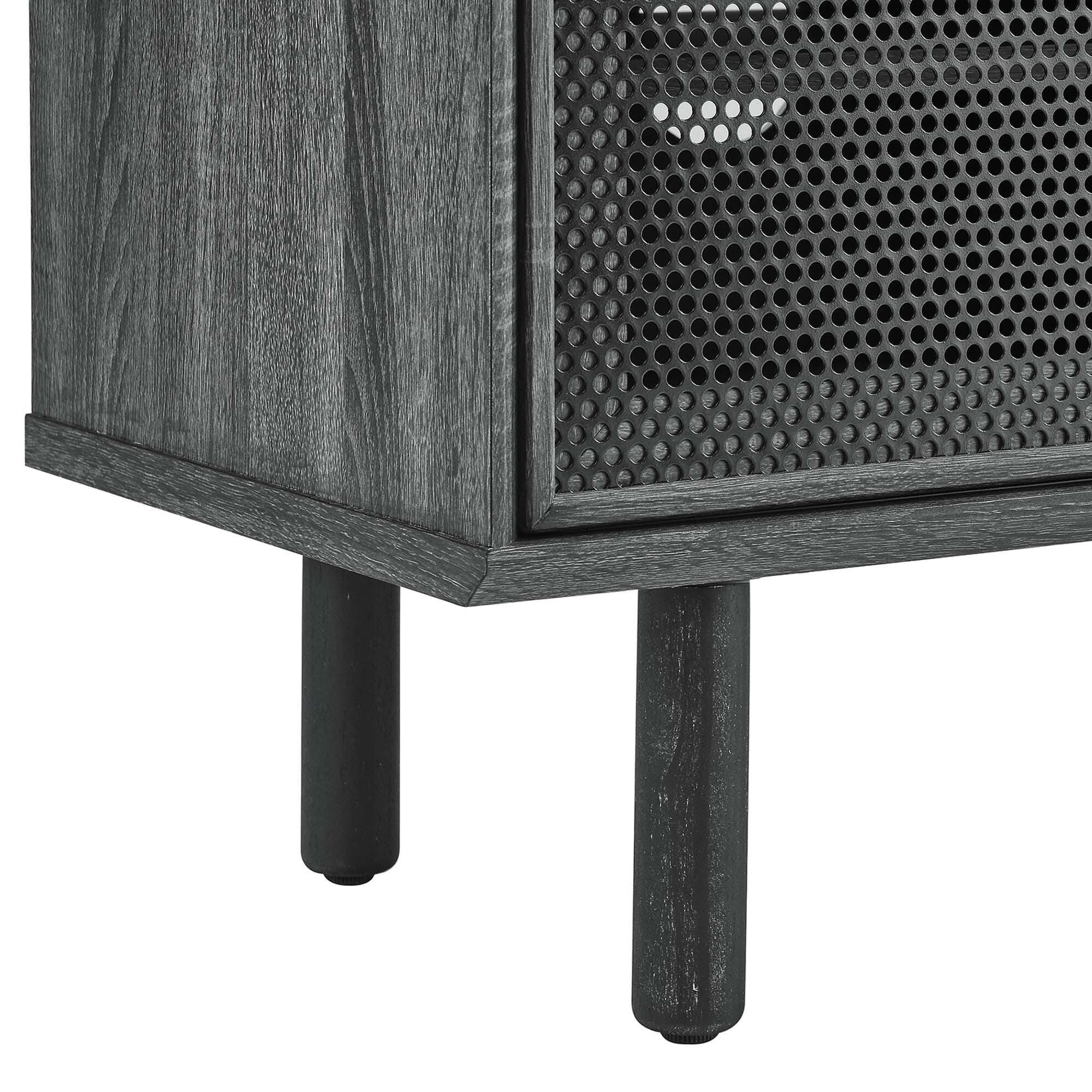 Modway Kurtis 59"  TV Stand, Charcoal, large