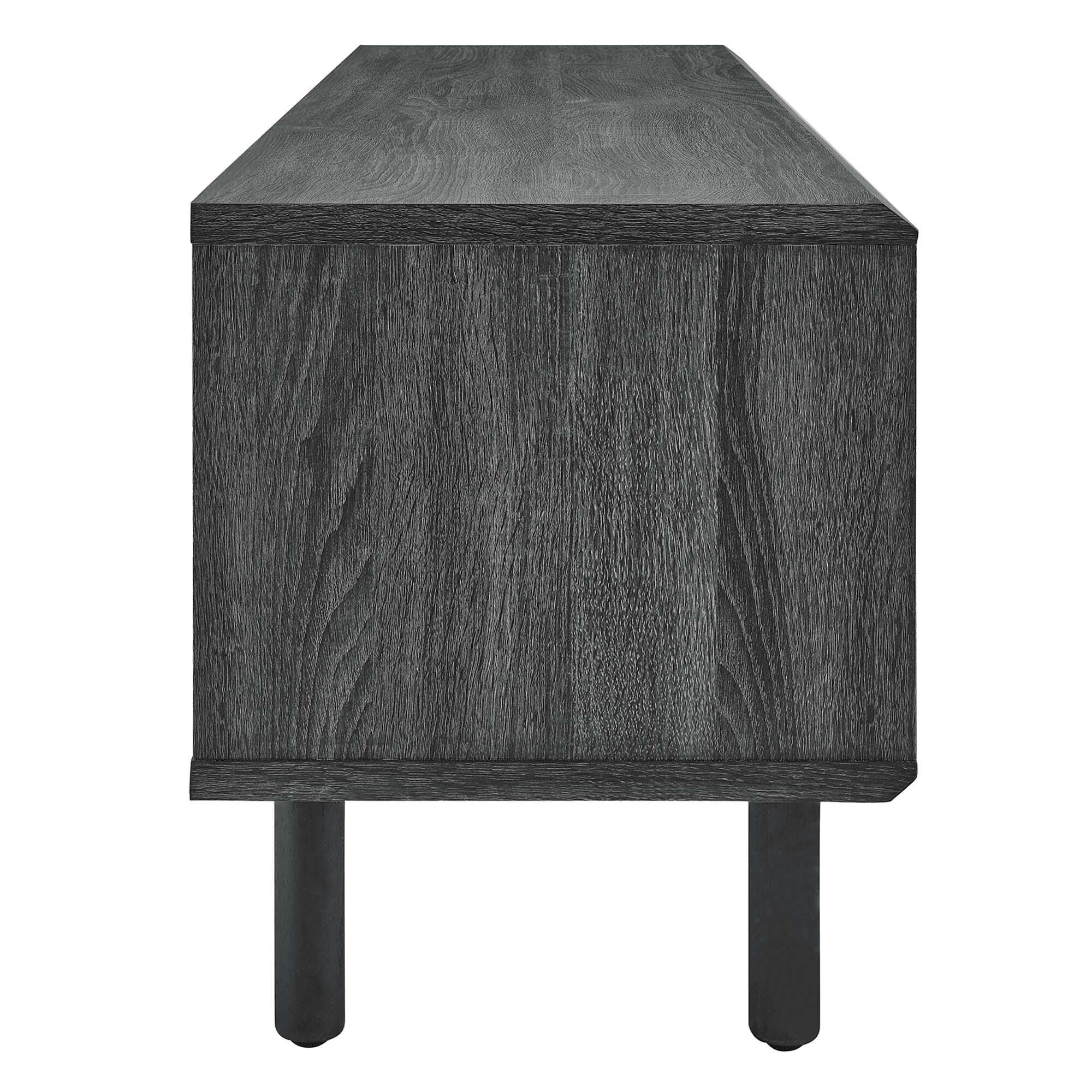Modway Kurtis 59"  TV Stand, Charcoal, large