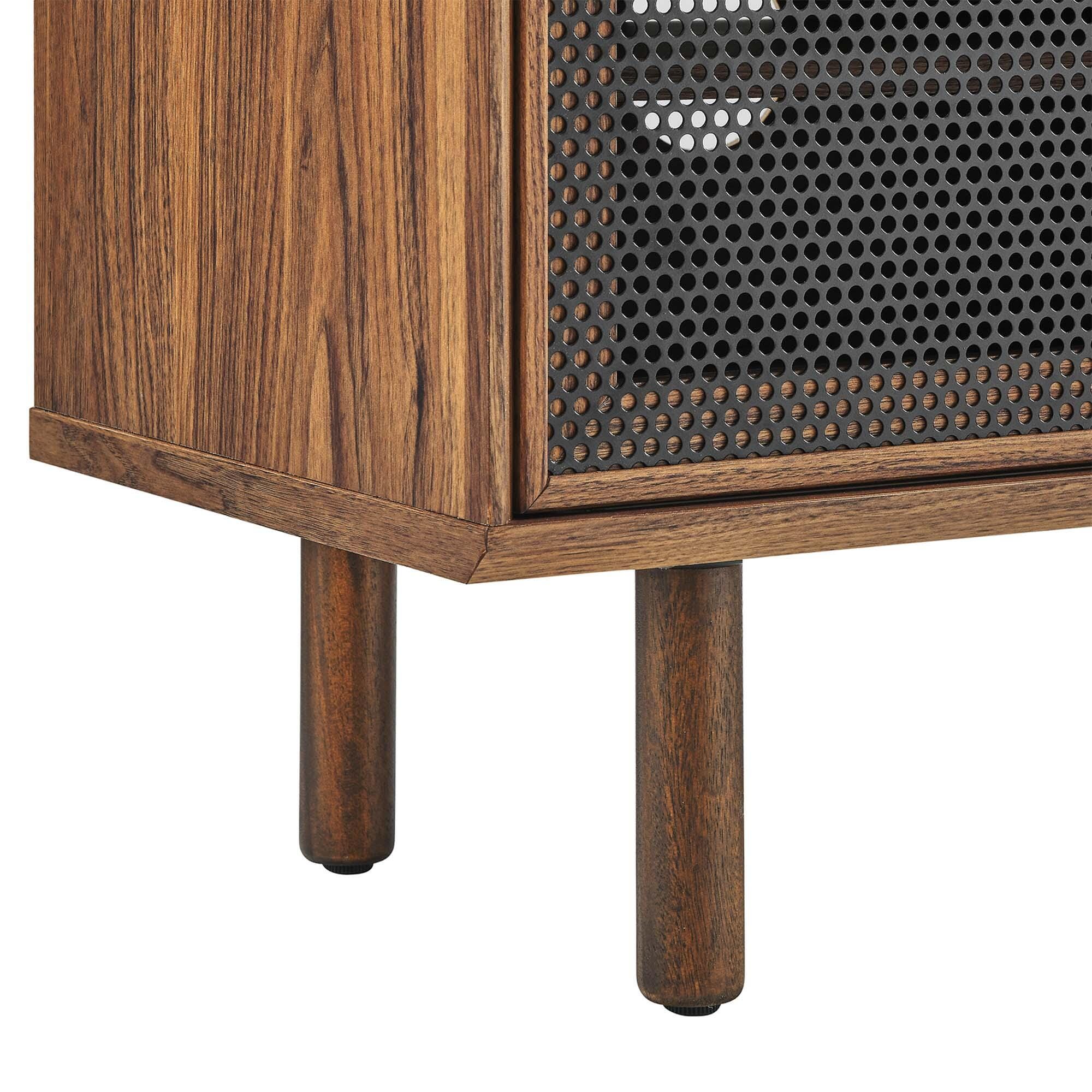 Modway Kurtis 59"  TV Stand, Walnut, large