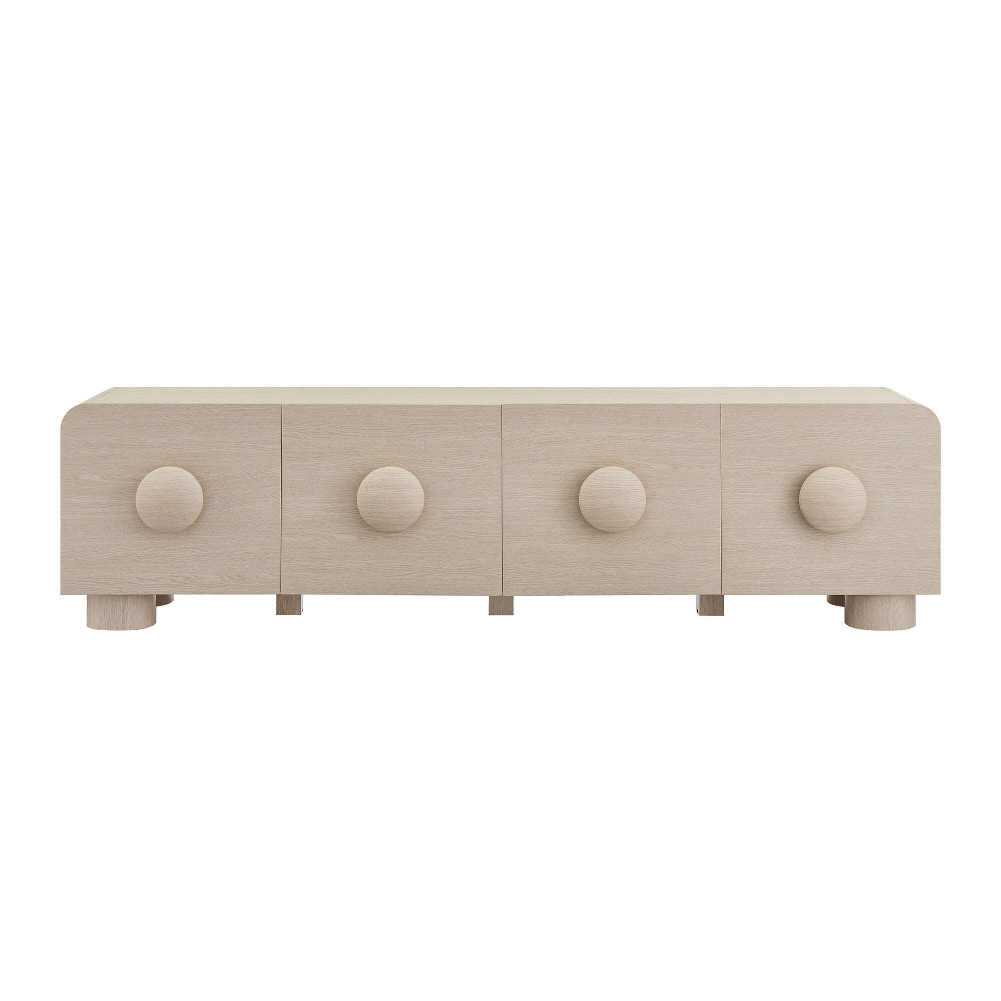 Modway Sonnet 69" TV Stand, Ash, large