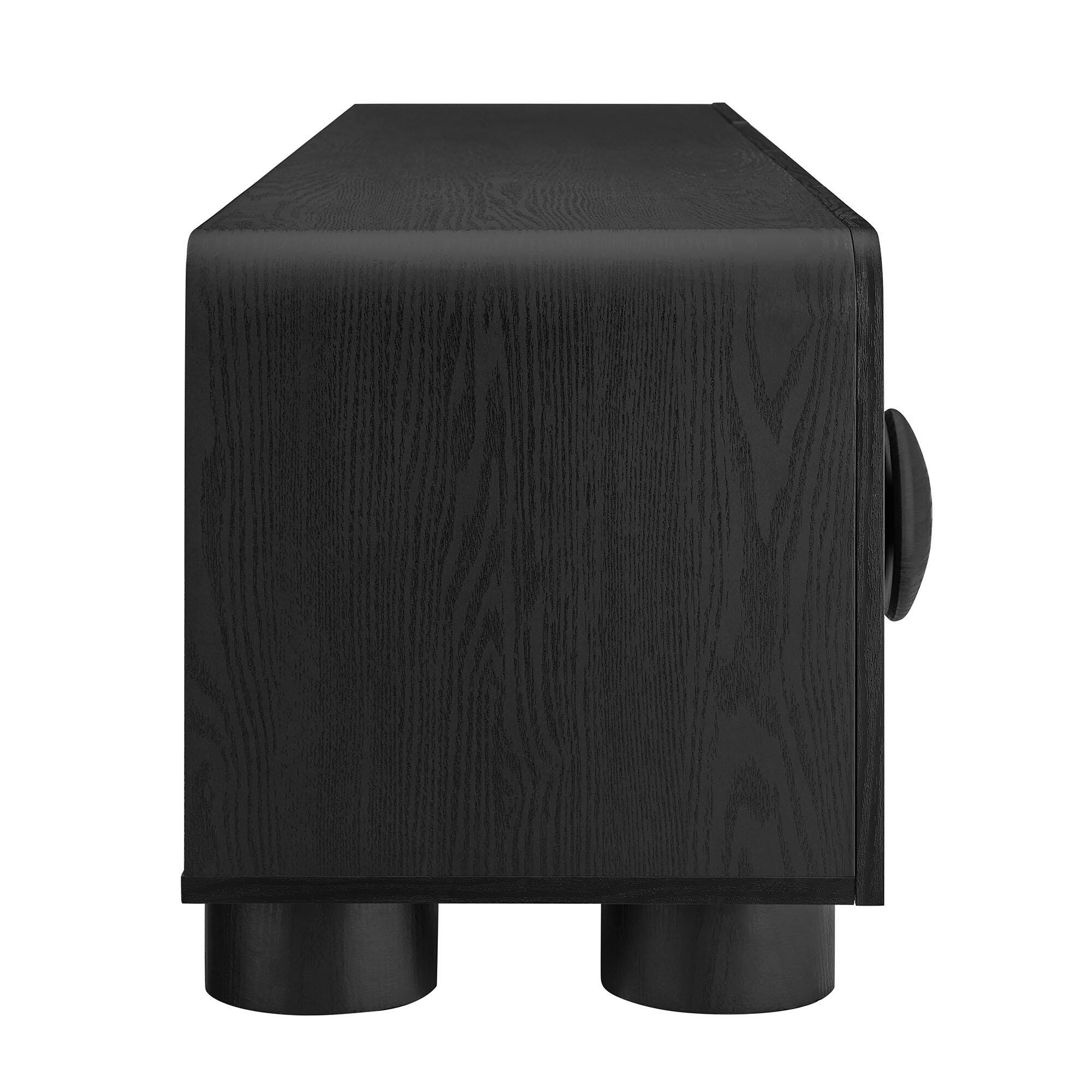 Modway Sonnet 69" TV Stand, Black, large