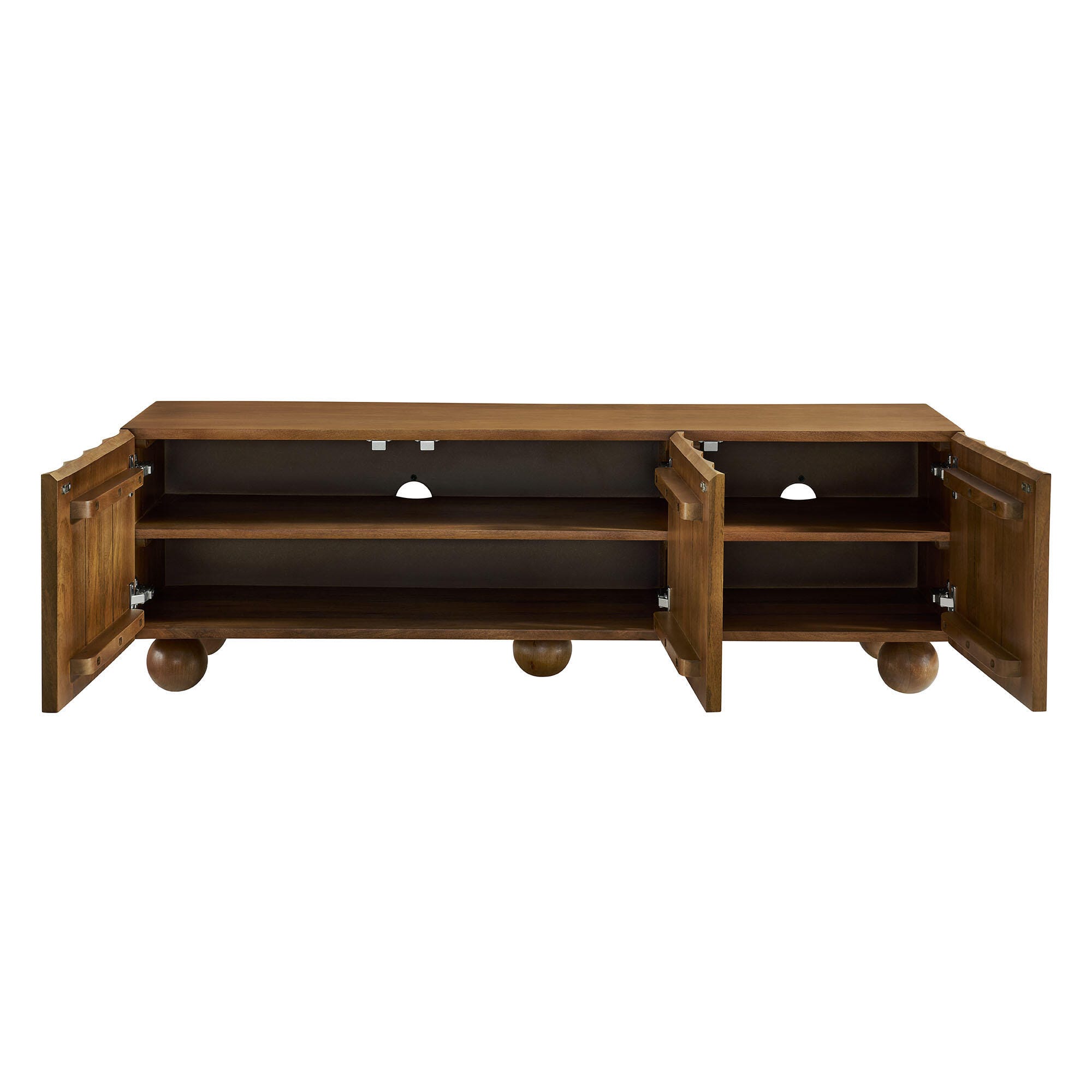 Modway Sorren 54" TV Stand, Walnut, large