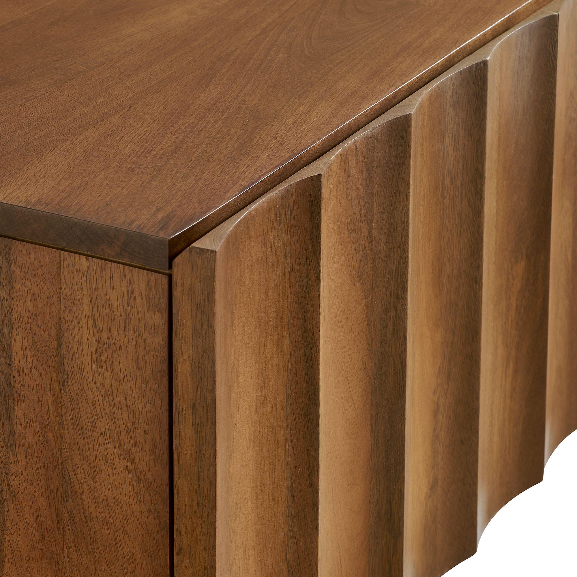 Modway Sorren 54" TV Stand, Walnut, large