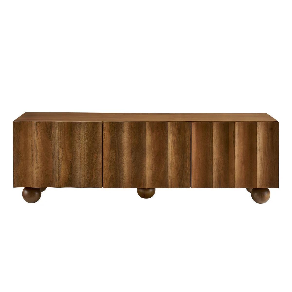 Modway Sorren 54" TV Stand, Walnut, large