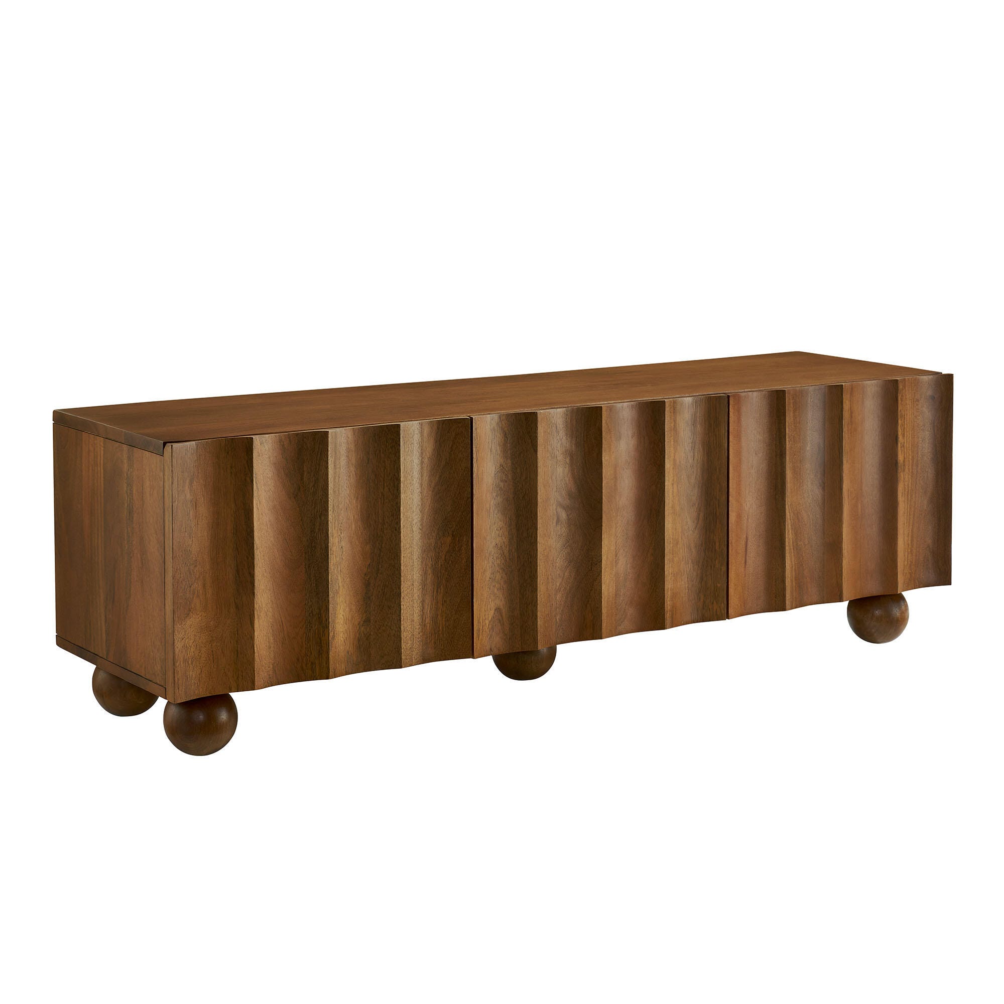 Modway Sorren 54" TV Stand, Walnut, large
