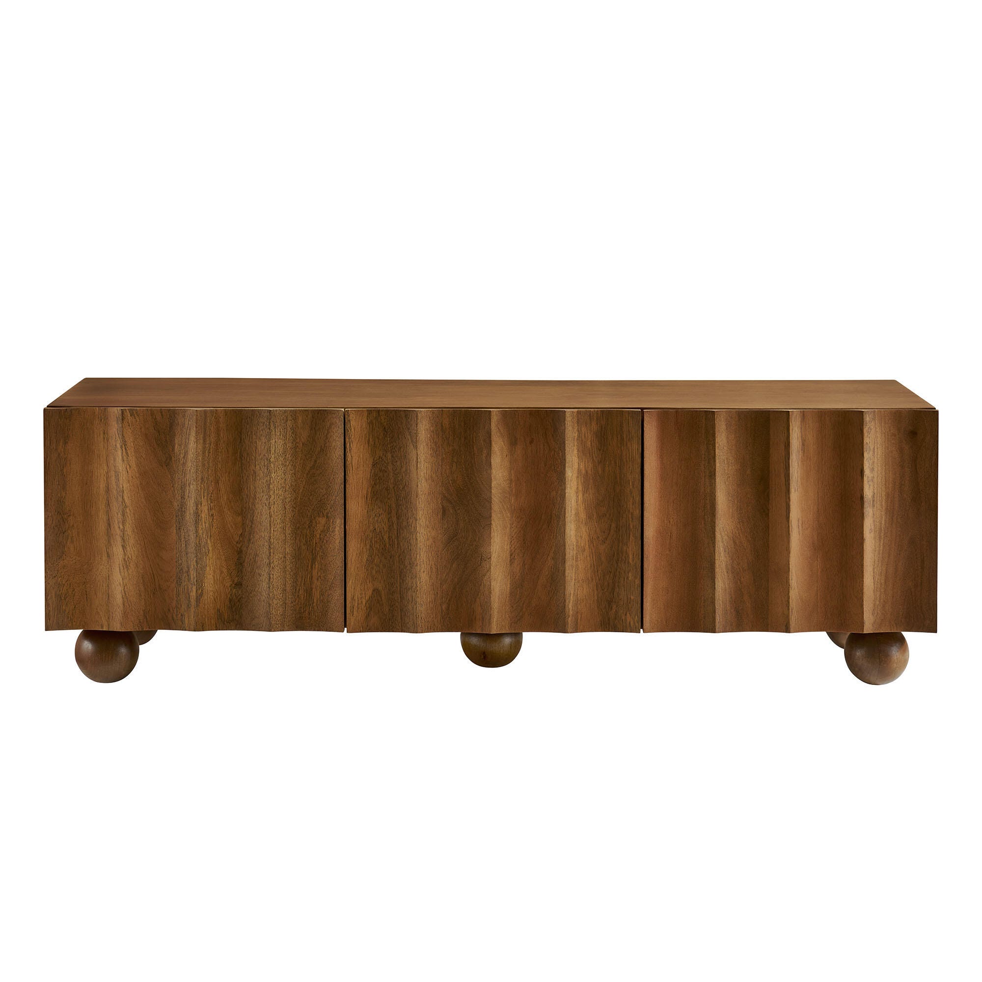 Modway Sorren 54" TV Stand, Walnut, large