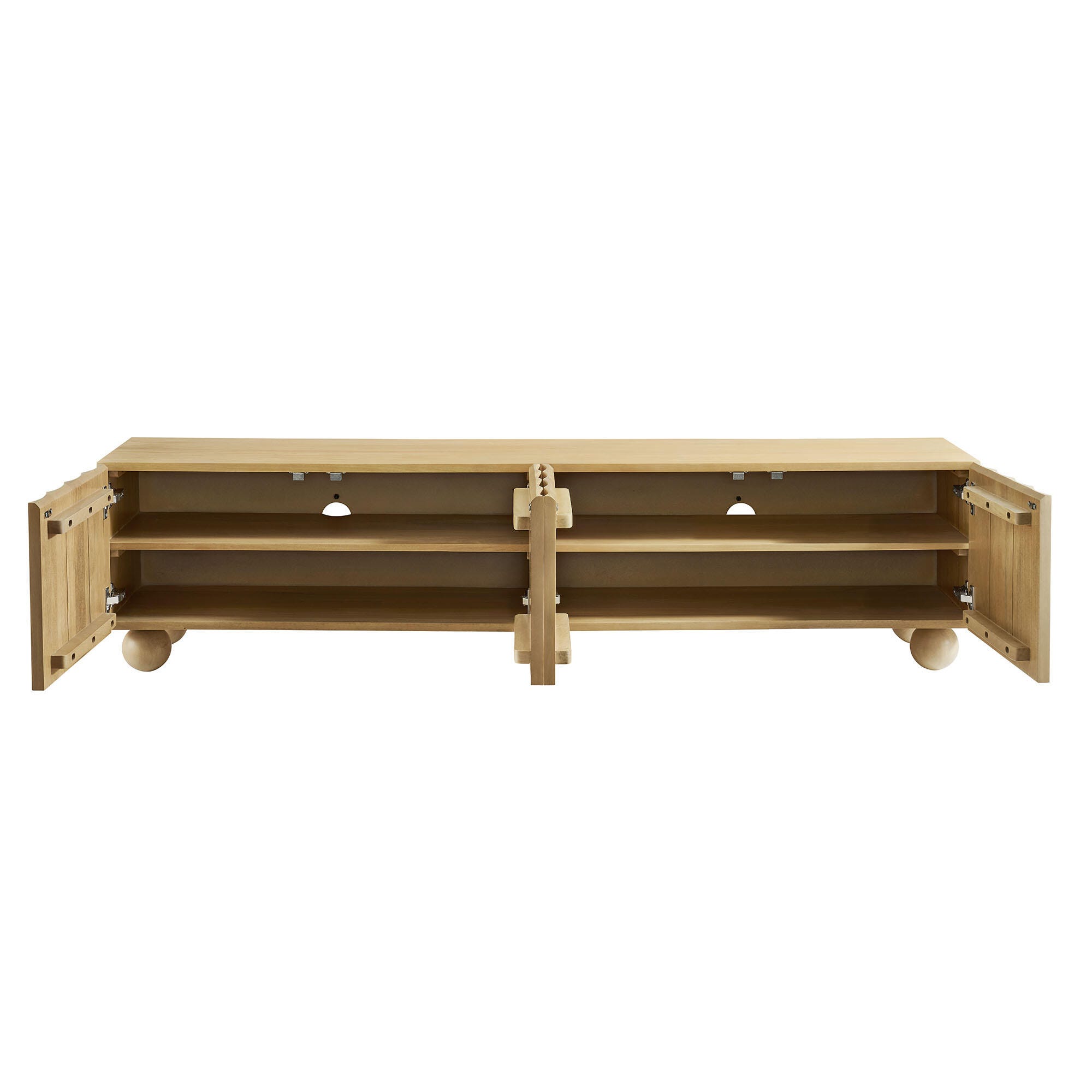 Modway Sorren 71" TV Stand, Natural, large