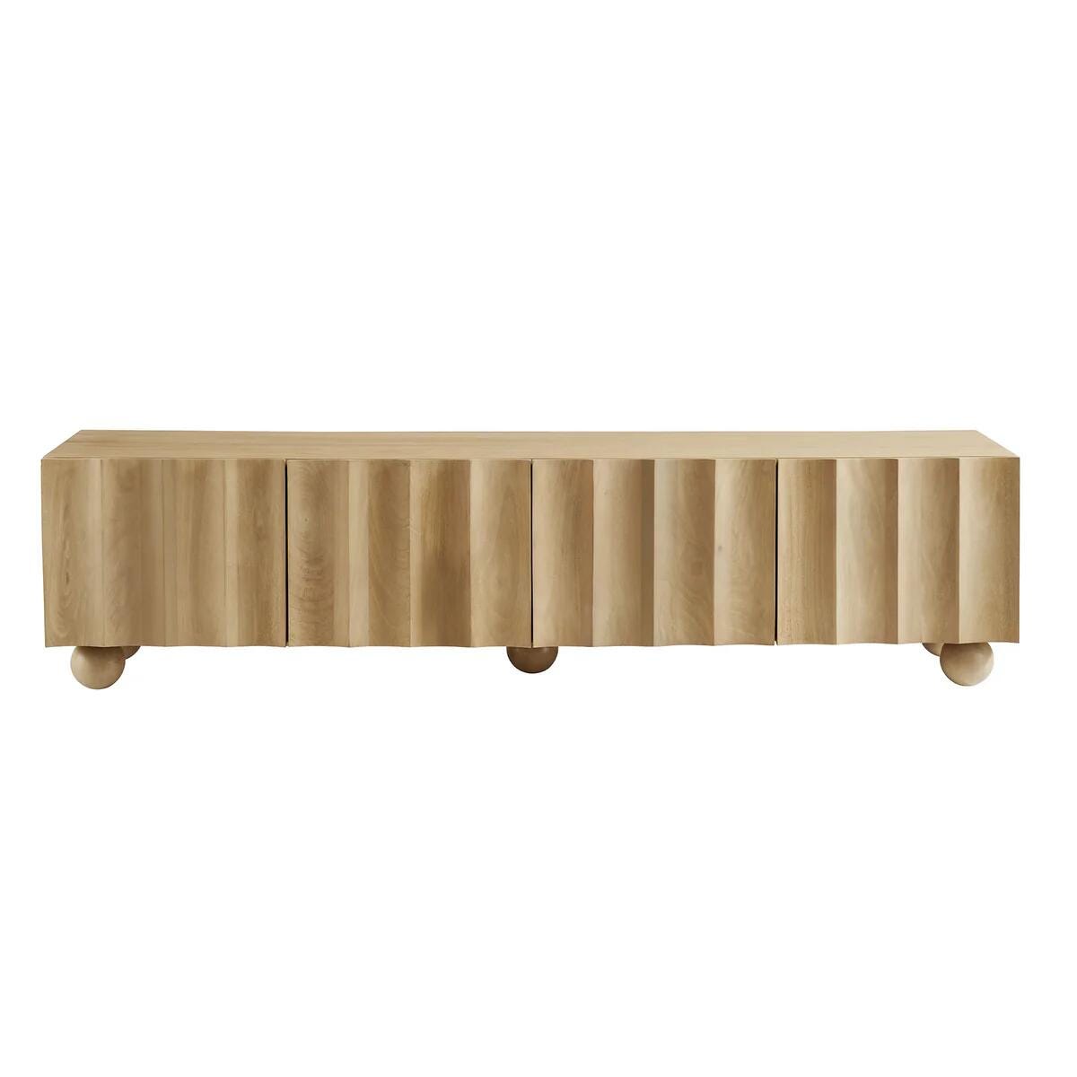 Modway Sorren 71" TV Stand, Natural, large