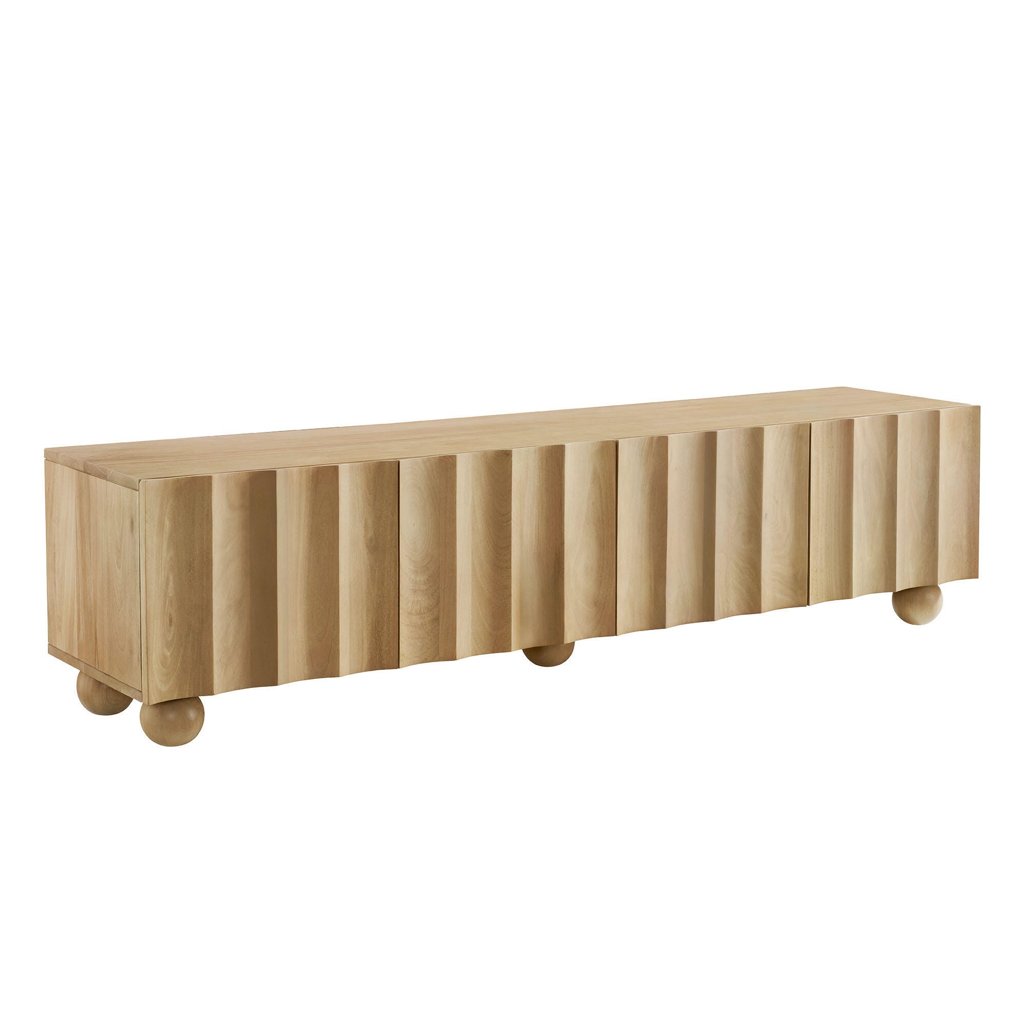 Modway Sorren 71" TV Stand, Natural, large