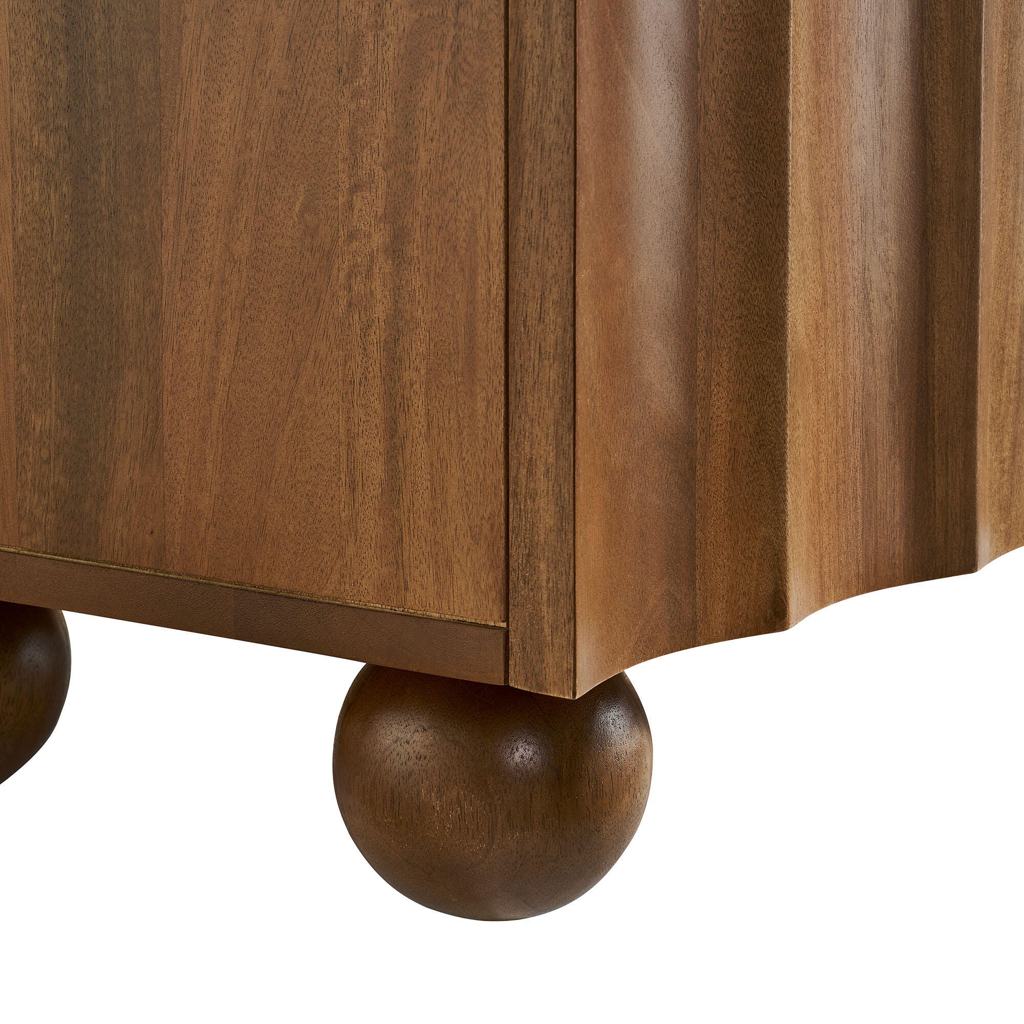Modway Sorren 71" TV Stand, Walnut, large