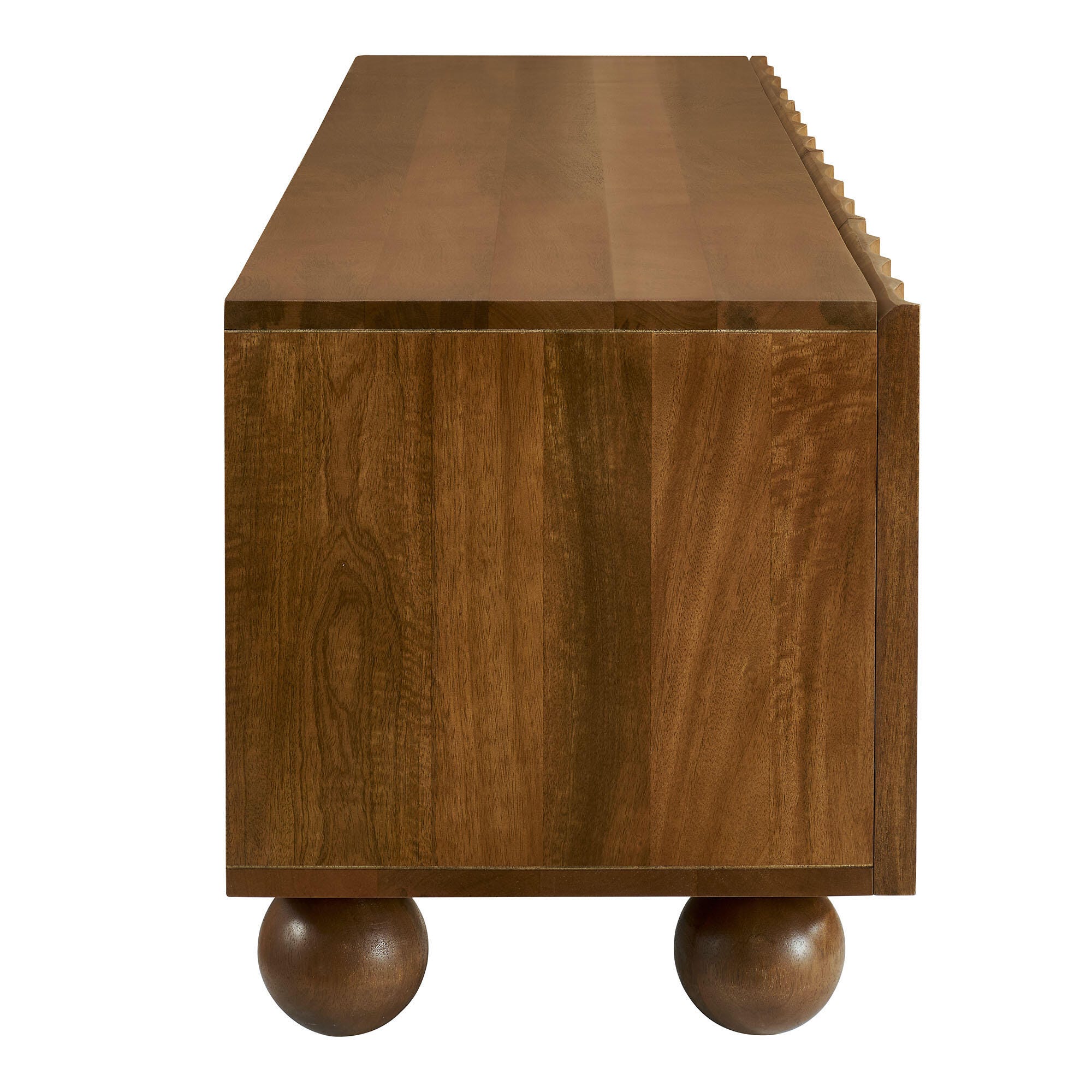 Modway Sorren 71" TV Stand, Walnut, large