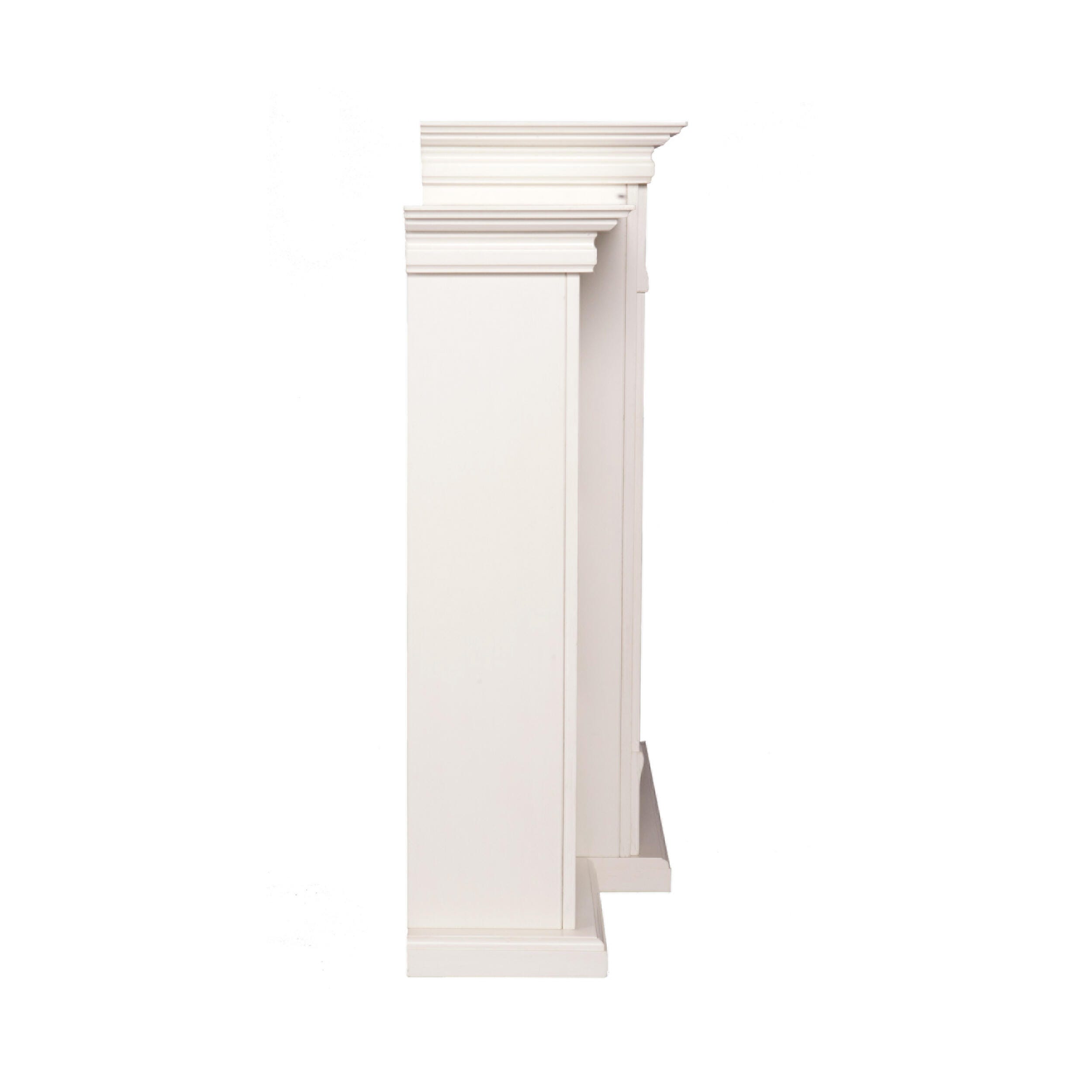 Southern Enterprises Harkdale Electric Fireplace with Bookcases, , large