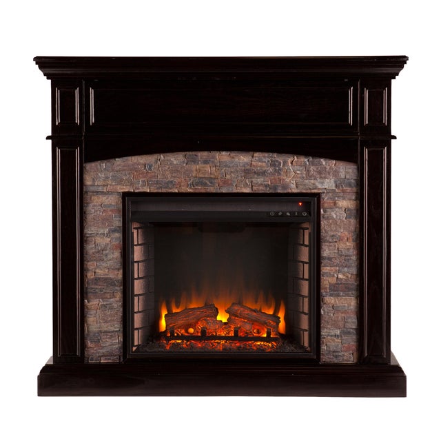 Southern Enterprises Furniture Norella Convertible Electric Fireplace Mantel