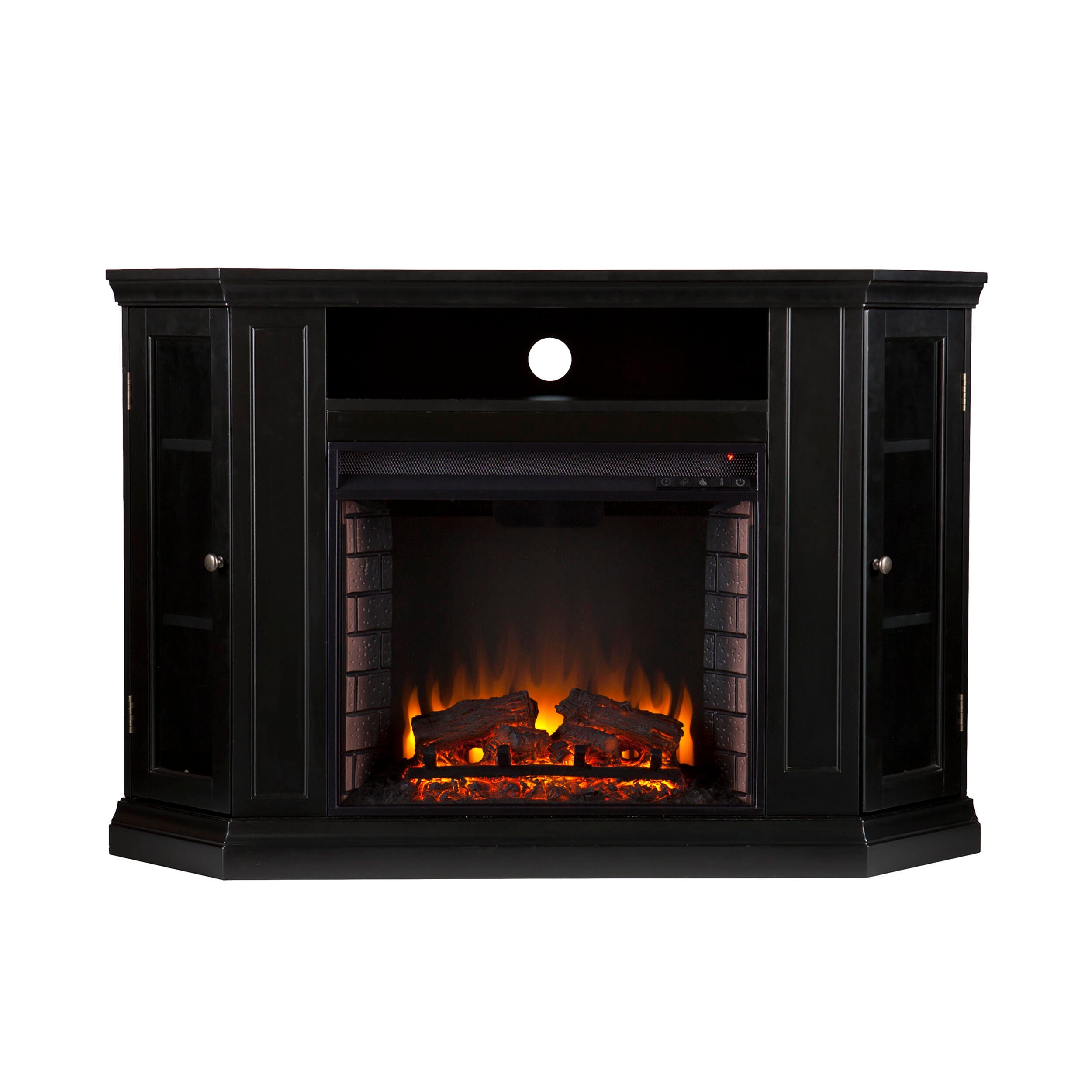 Southern Enterprises Maddeline Convertible Media Electric Fireplace, , large