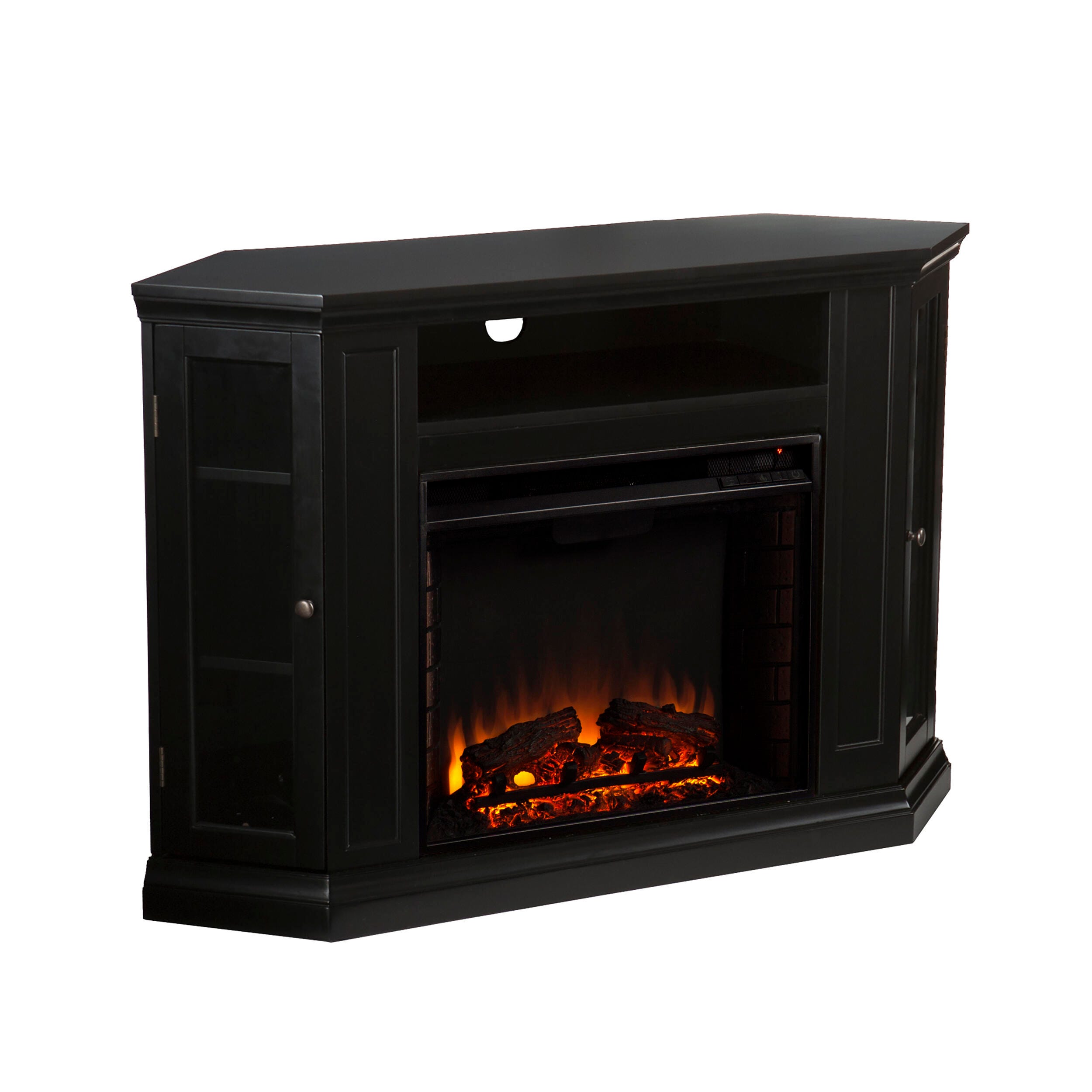Southern Enterprises Maddeline Convertible Media Electric Fireplace, , large