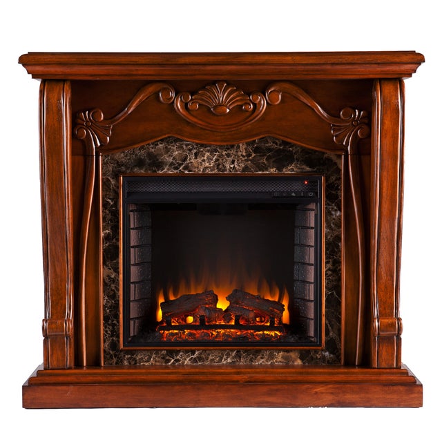 Southern Enterprises Furniture Glasgow Electric Fireplace