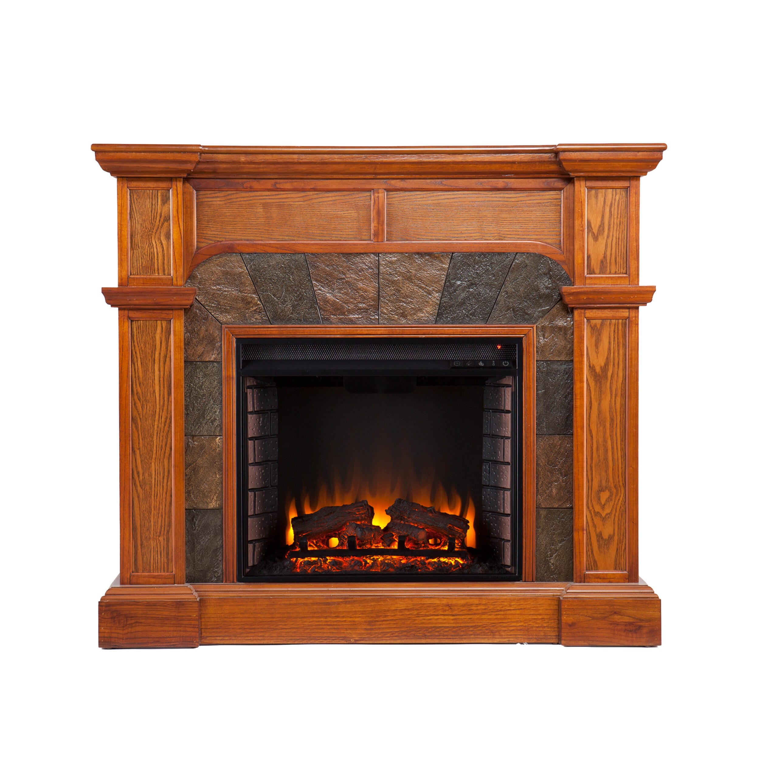Southern Enterprises Prettah Convertible Electric Fireplace, , large