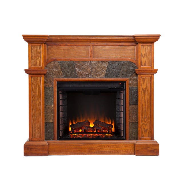 Southern Enterprises Furniture Prettah Convertible Electric Fireplace