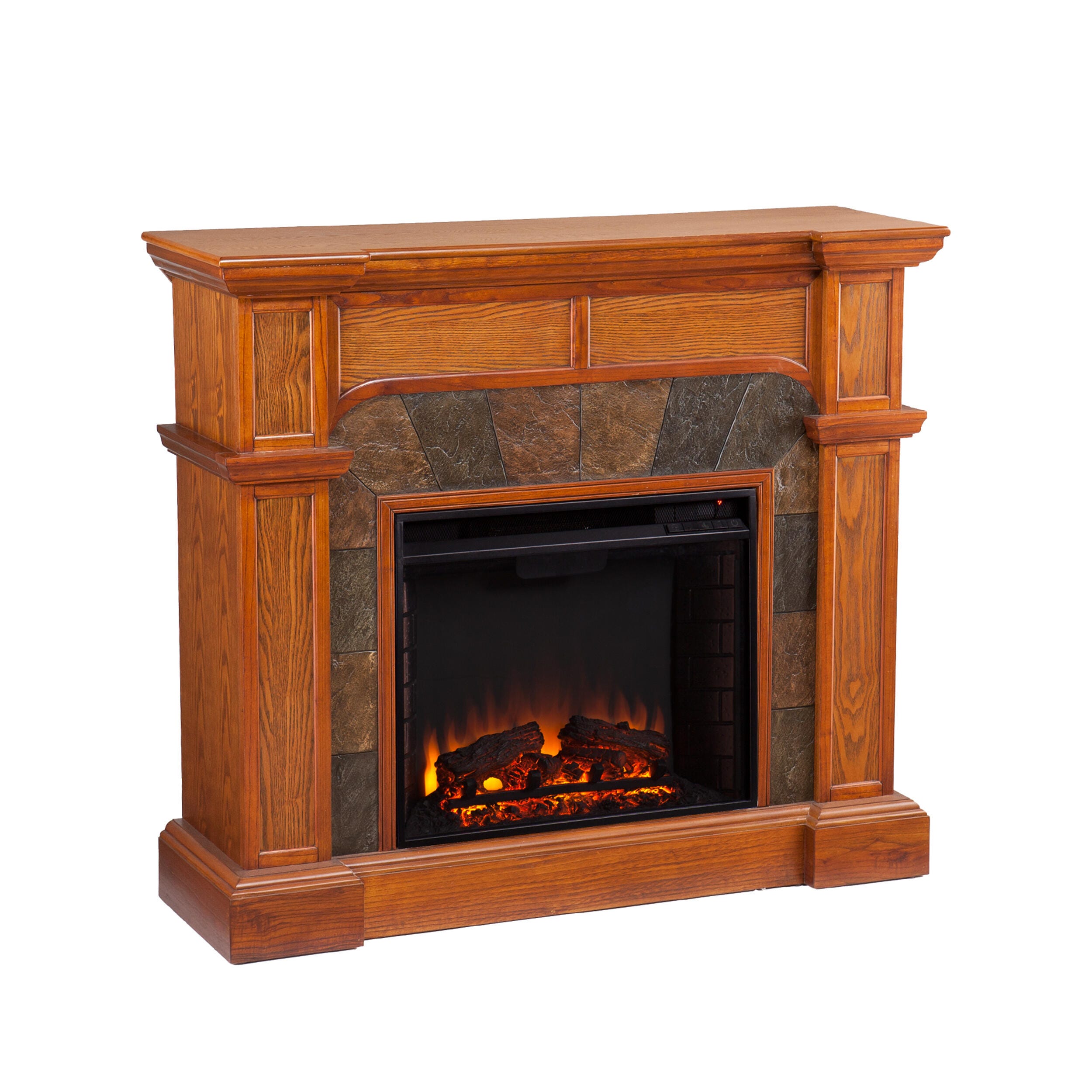 Southern Enterprises Prettah Convertible Electric Fireplace, , large