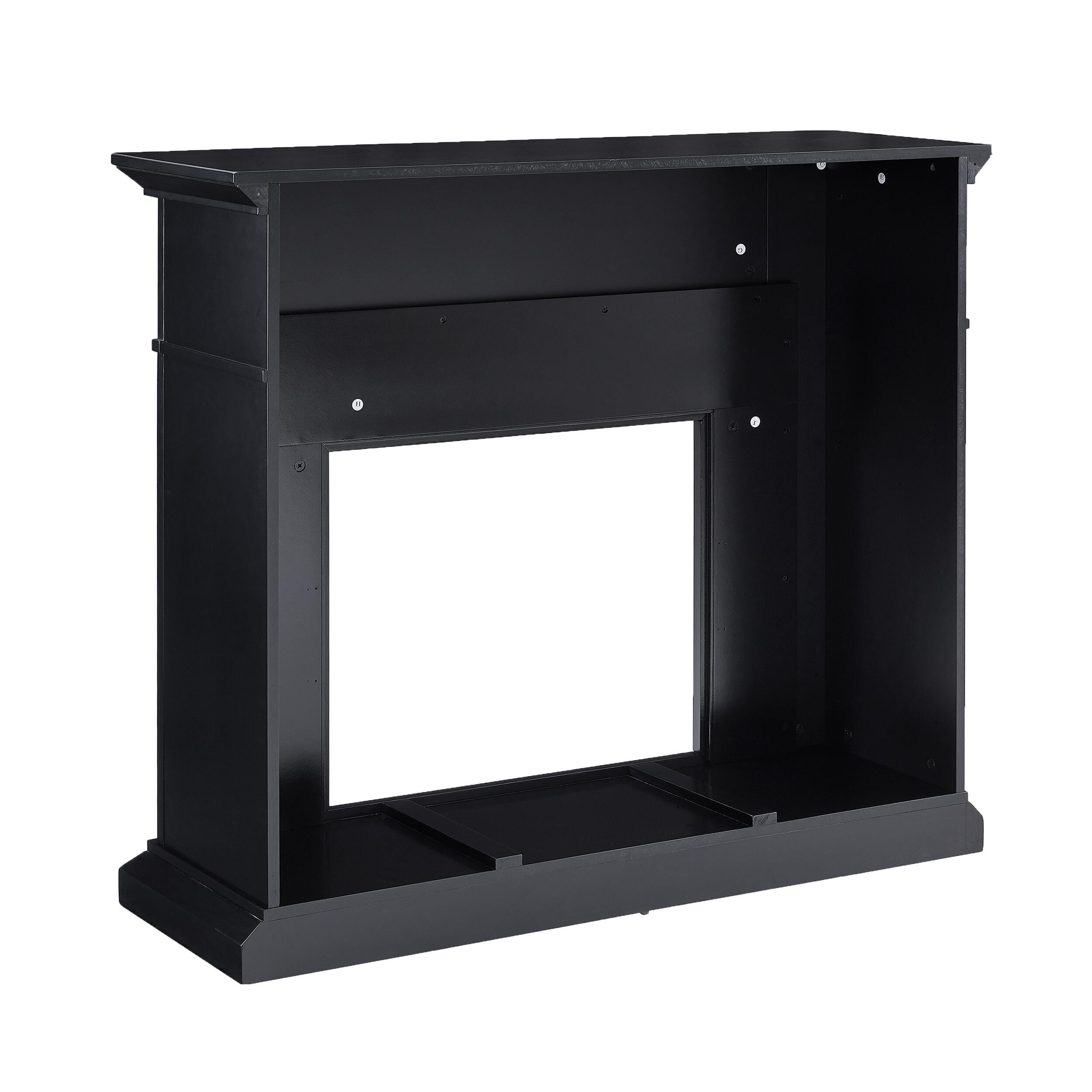 Southern Enterprises Odella Marble Touch Screen Electric Fireplace, , large