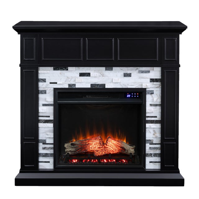 Southern Enterprises Furniture Odella Touch Screen Fireplace Mantel