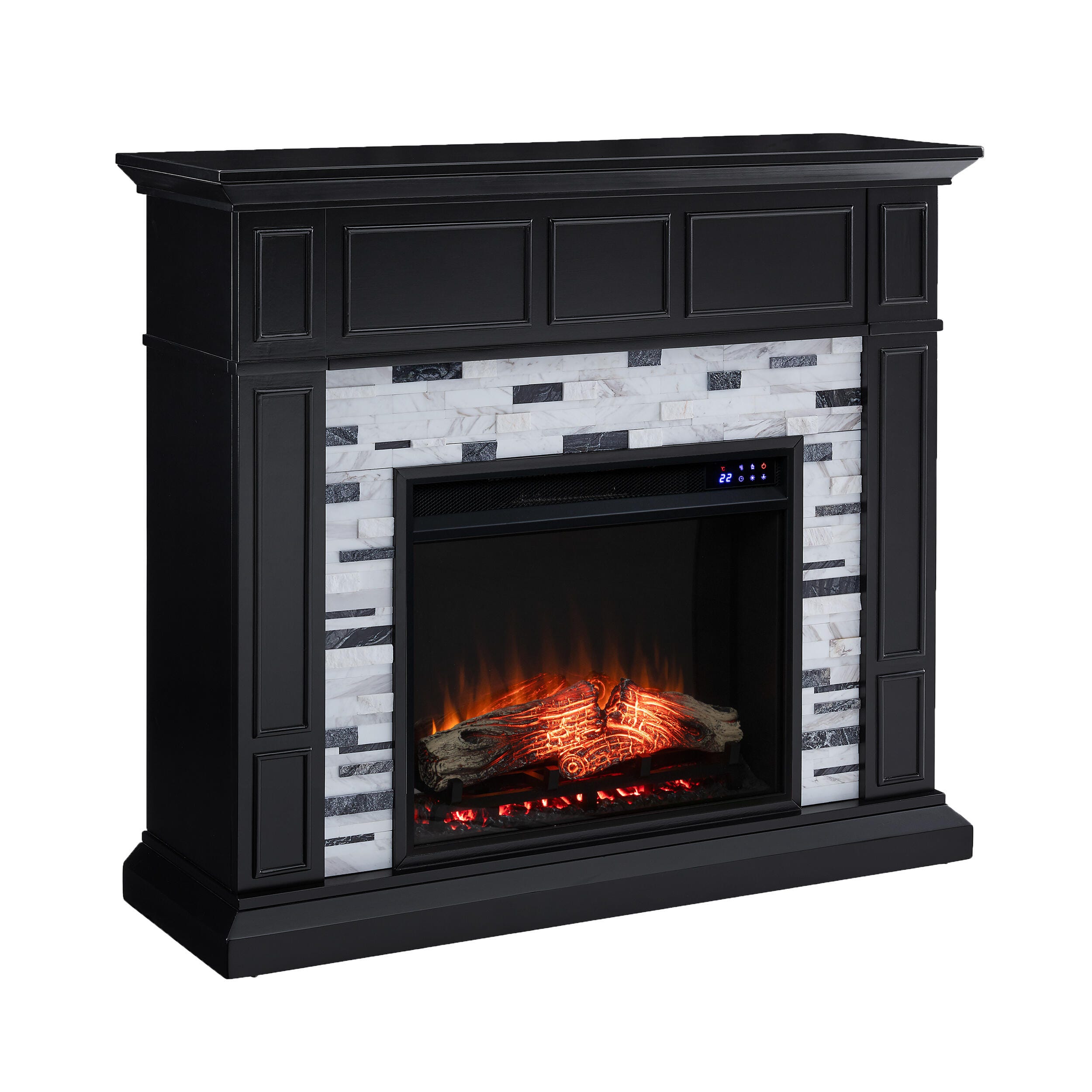 Southern Enterprises Furniture Odella Touch Screen Fireplace