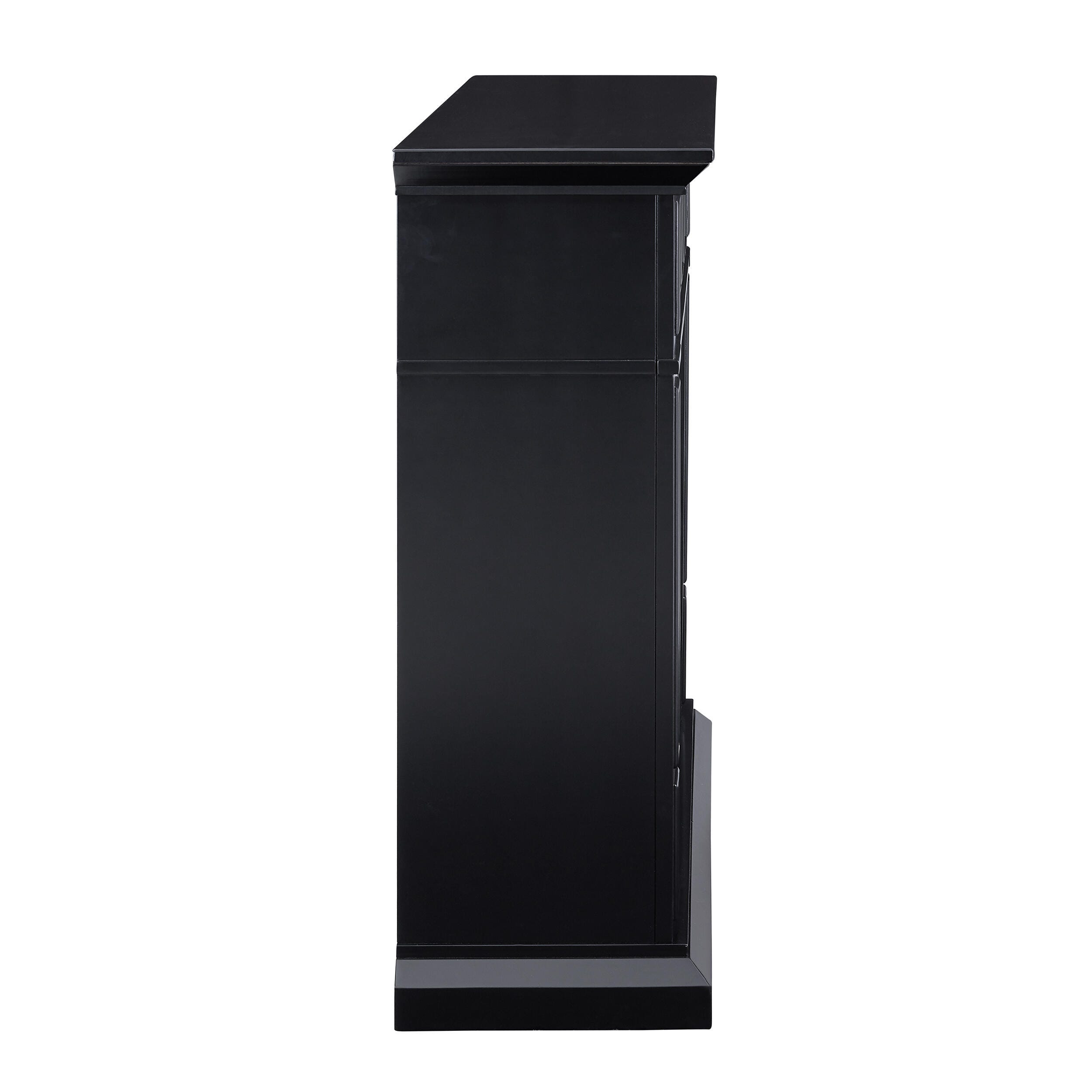 Southern Enterprises Odella Marble Touch Screen Electric Fireplace, , large