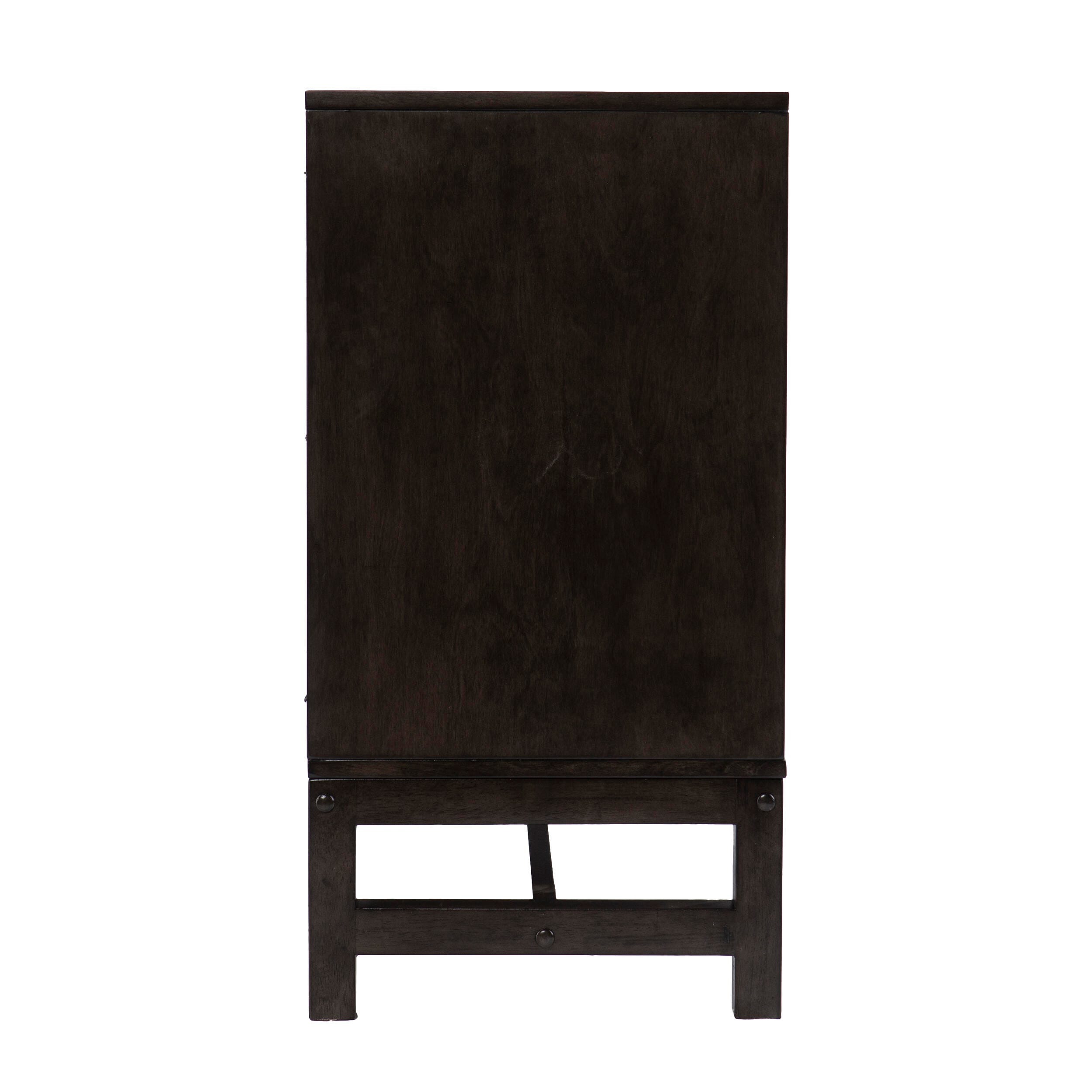Southern Enterprises Bexham Touch Screen Electric Fireplace with Media Storage, , large