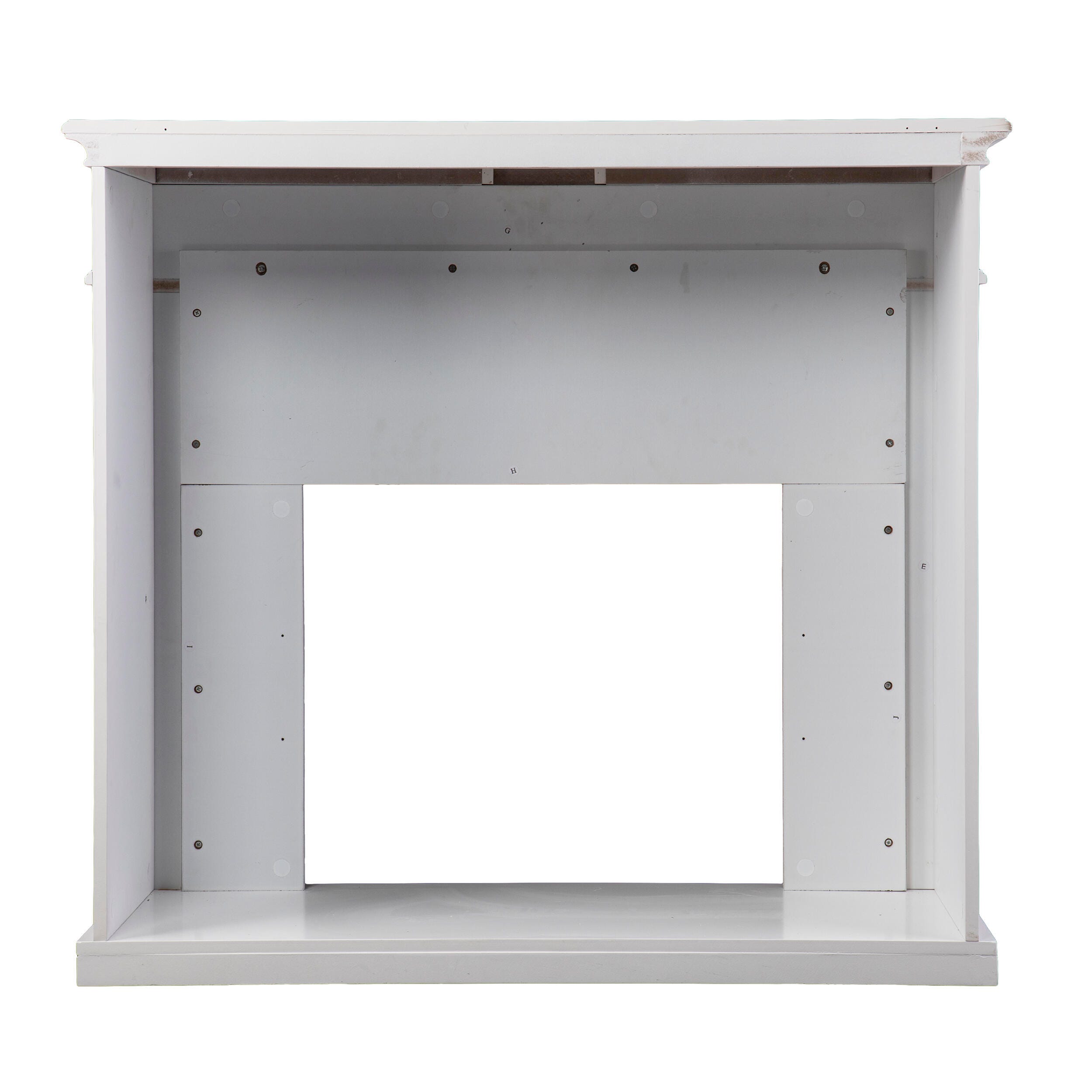 Southern Enterprises Ashlaurel Touch Screen Electric Fireplace with Faux Stone Surround, , large