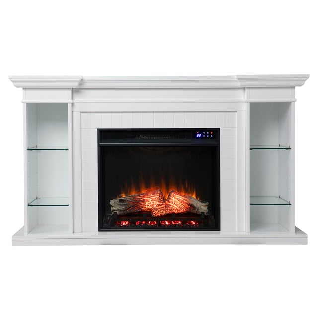 Southern Enterprises Katian 54'' Mantel with Electric Fireplace
